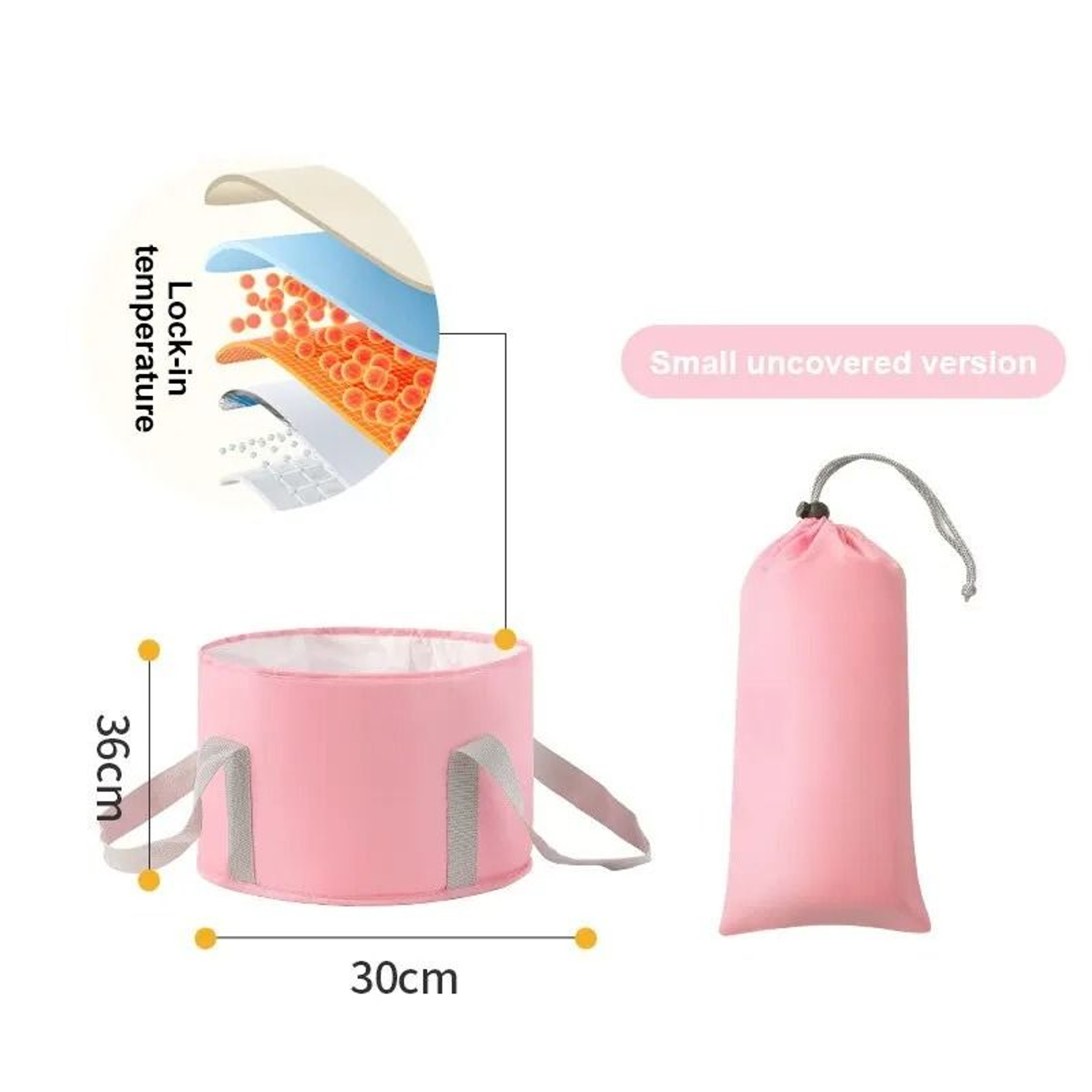 Portable Collapsible Foot Bath Basin 6