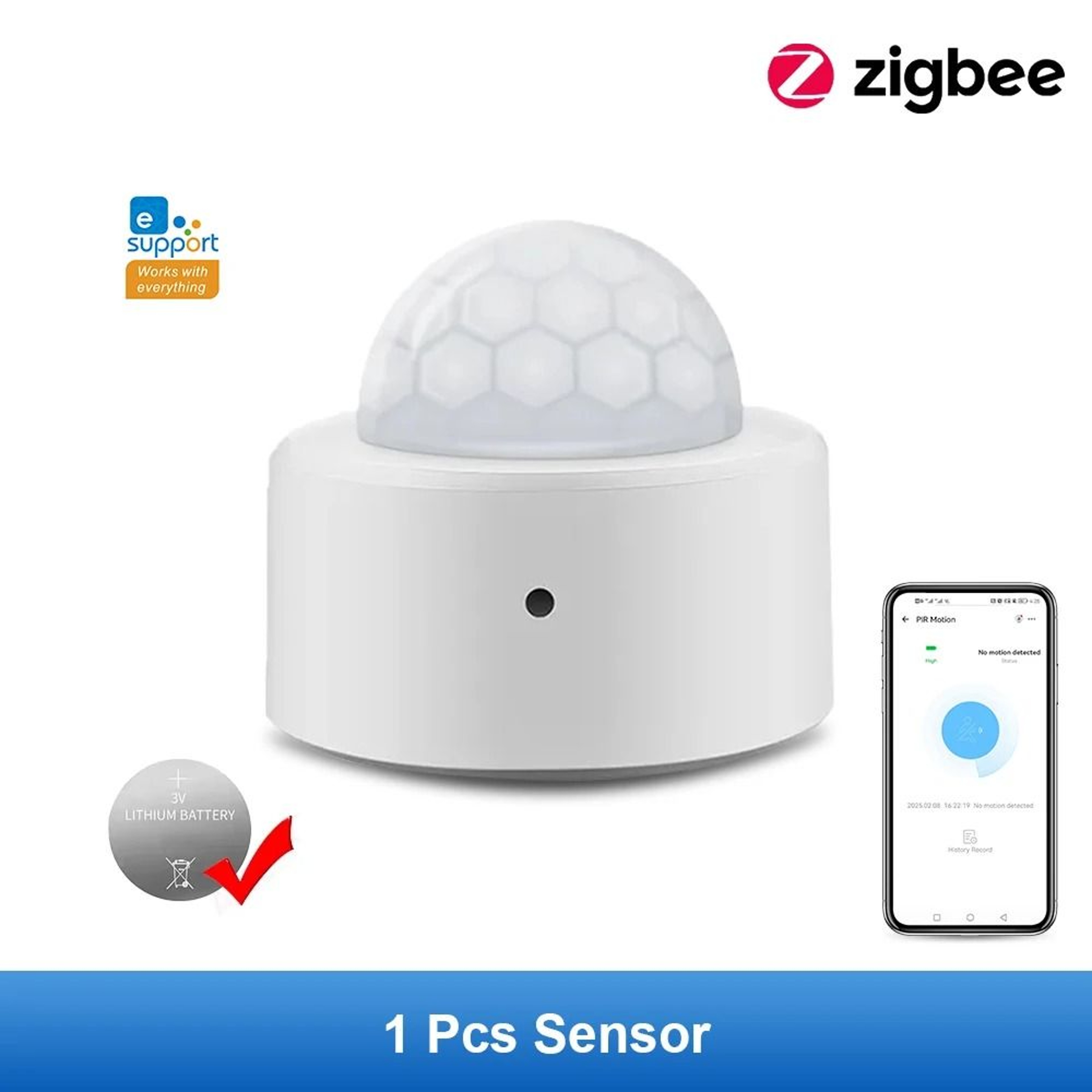 Zigbee PIR Motion Sensor 6
