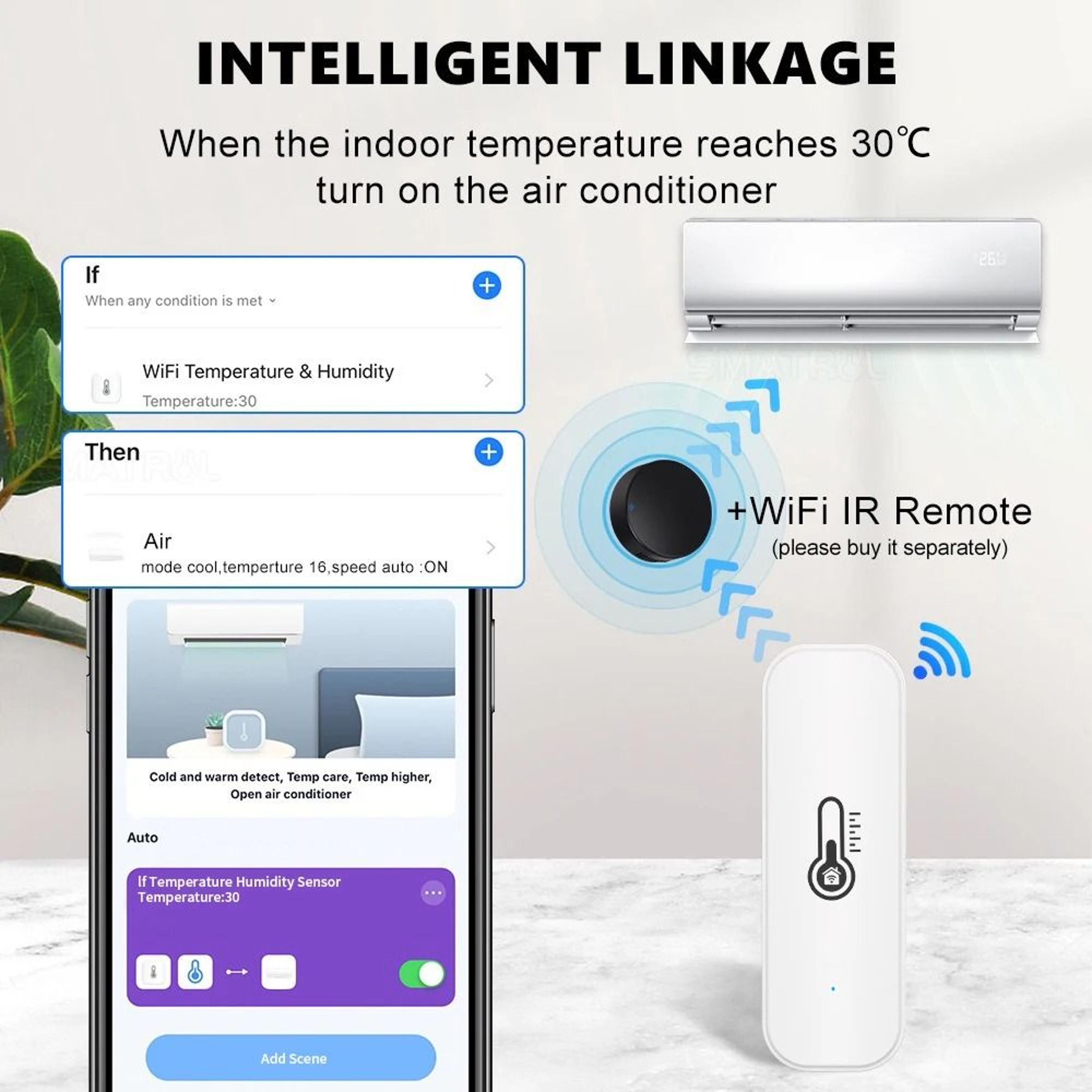 HighFidelity Smart Temperature  Humidity Sensor 5
