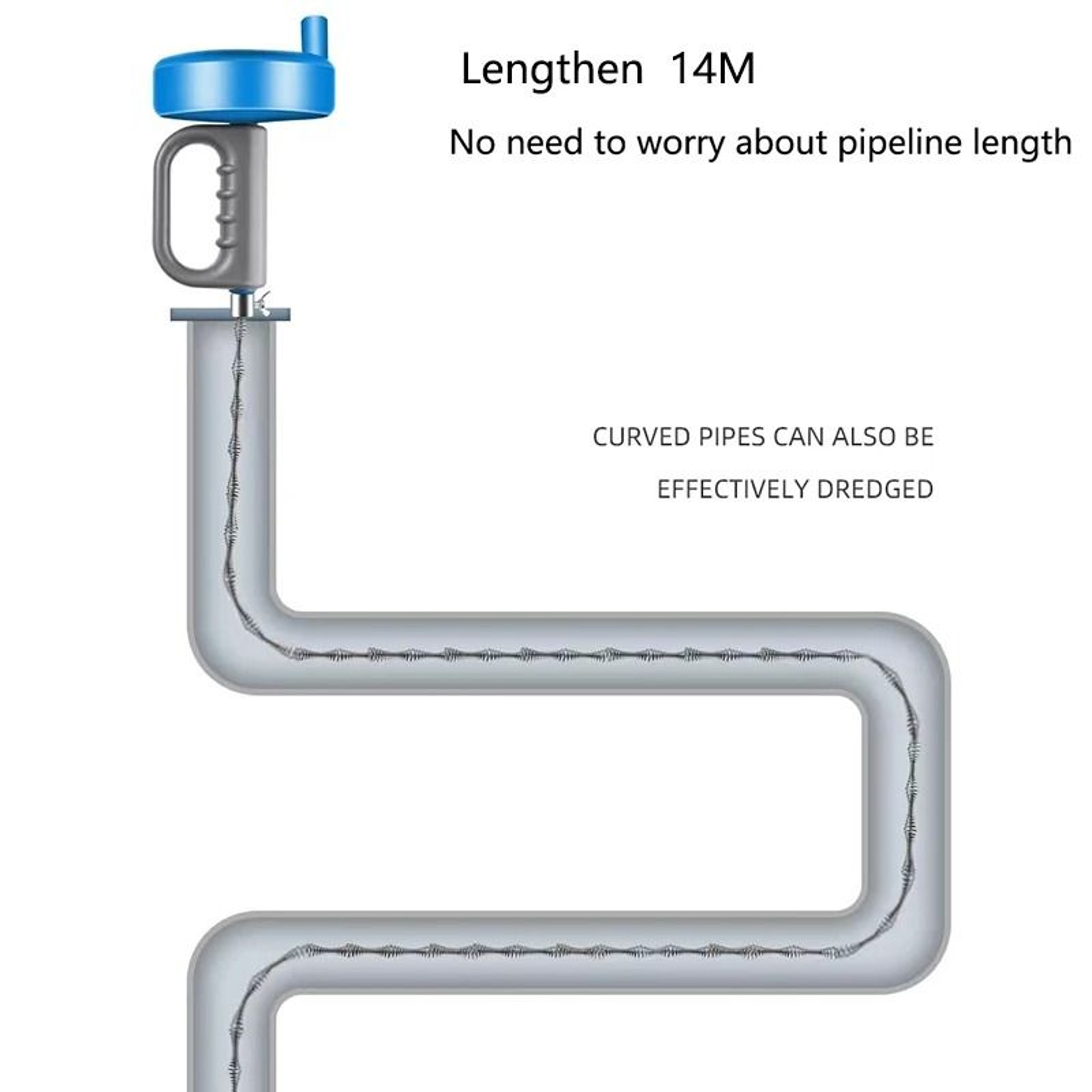 DrillPowered Pipe Dredger 3