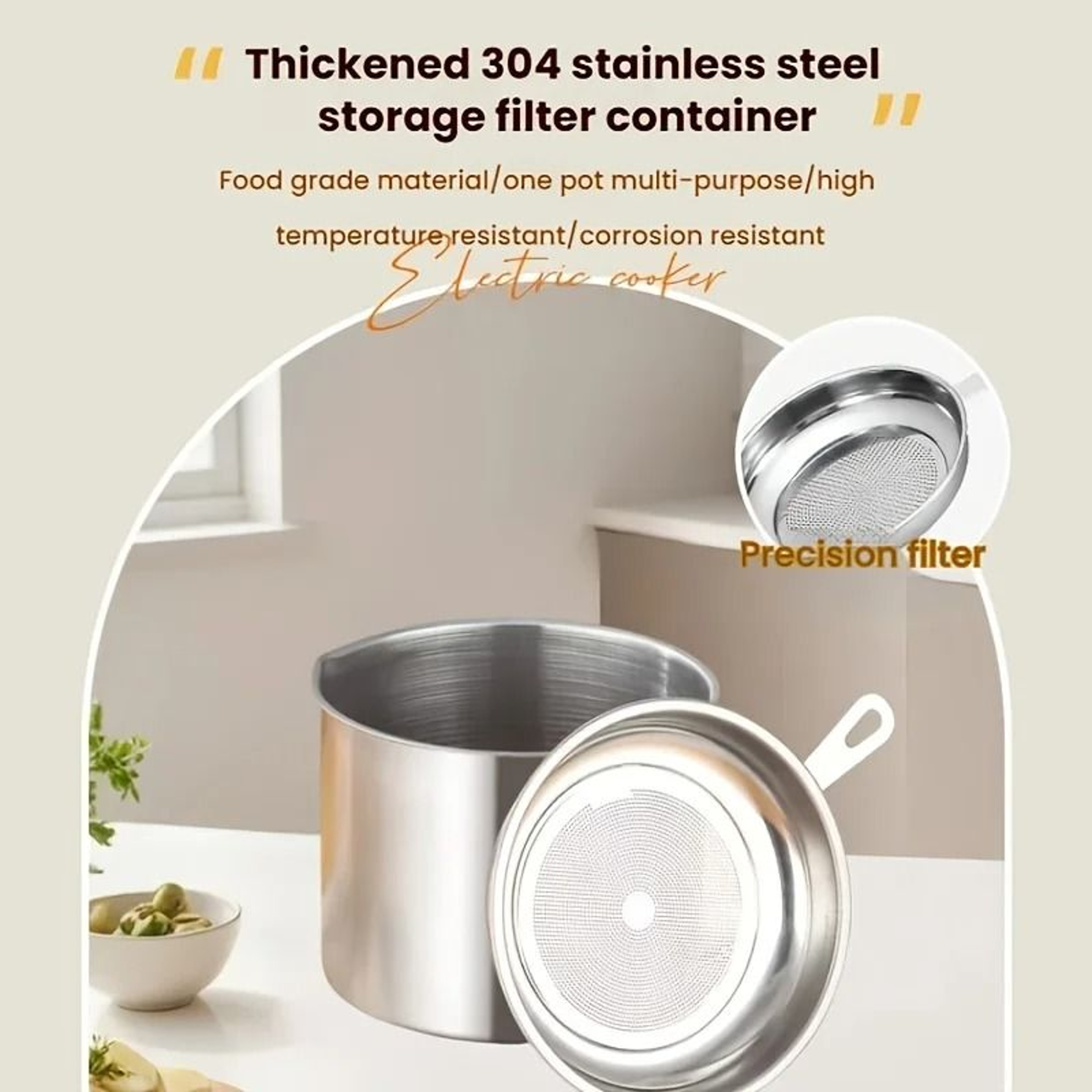 Oil Management Station  13L Stainless Steel Grease Filter  Storage Container 4