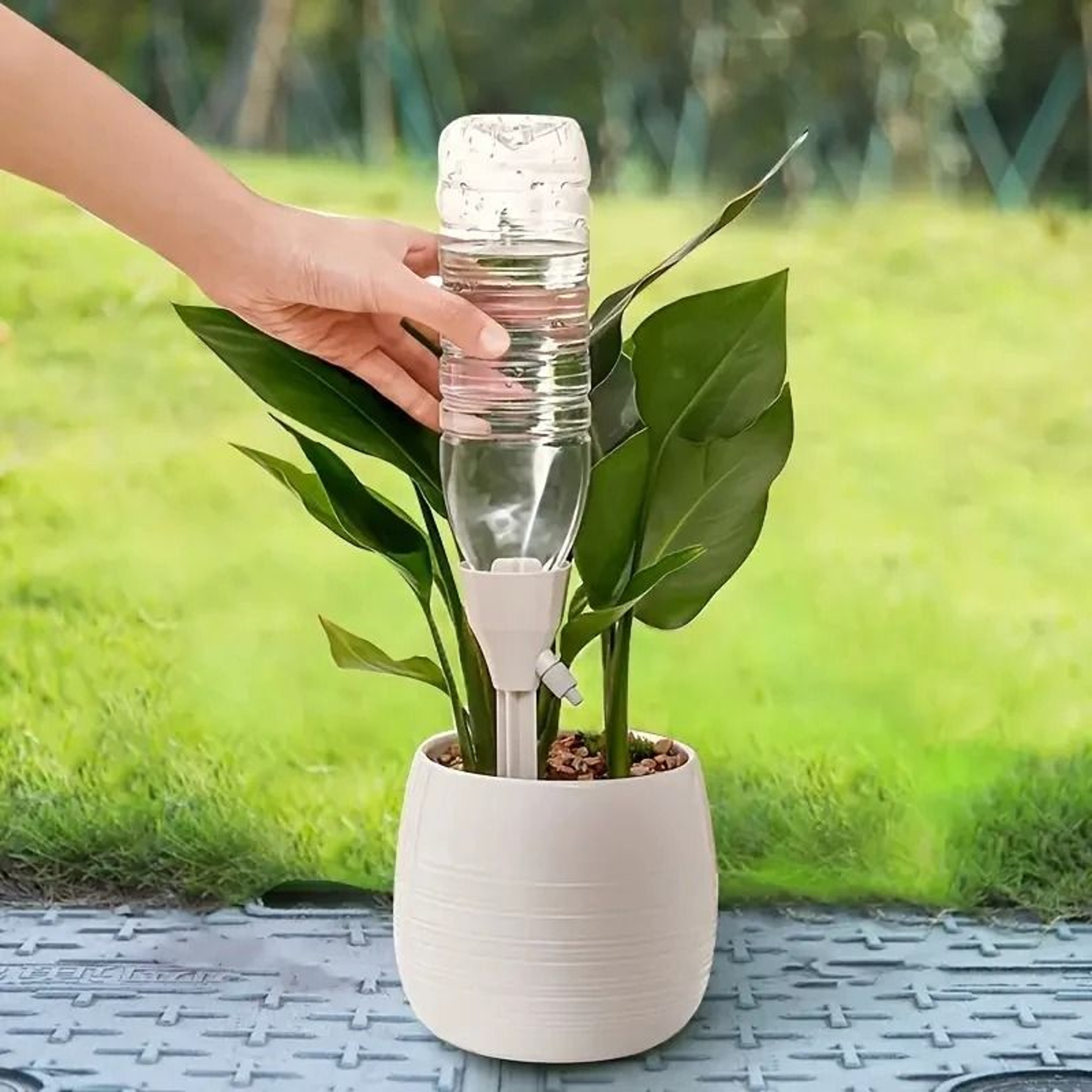 5 Pieces Set Adjustable Automatic Drip Irrigation For Potted Plants 2