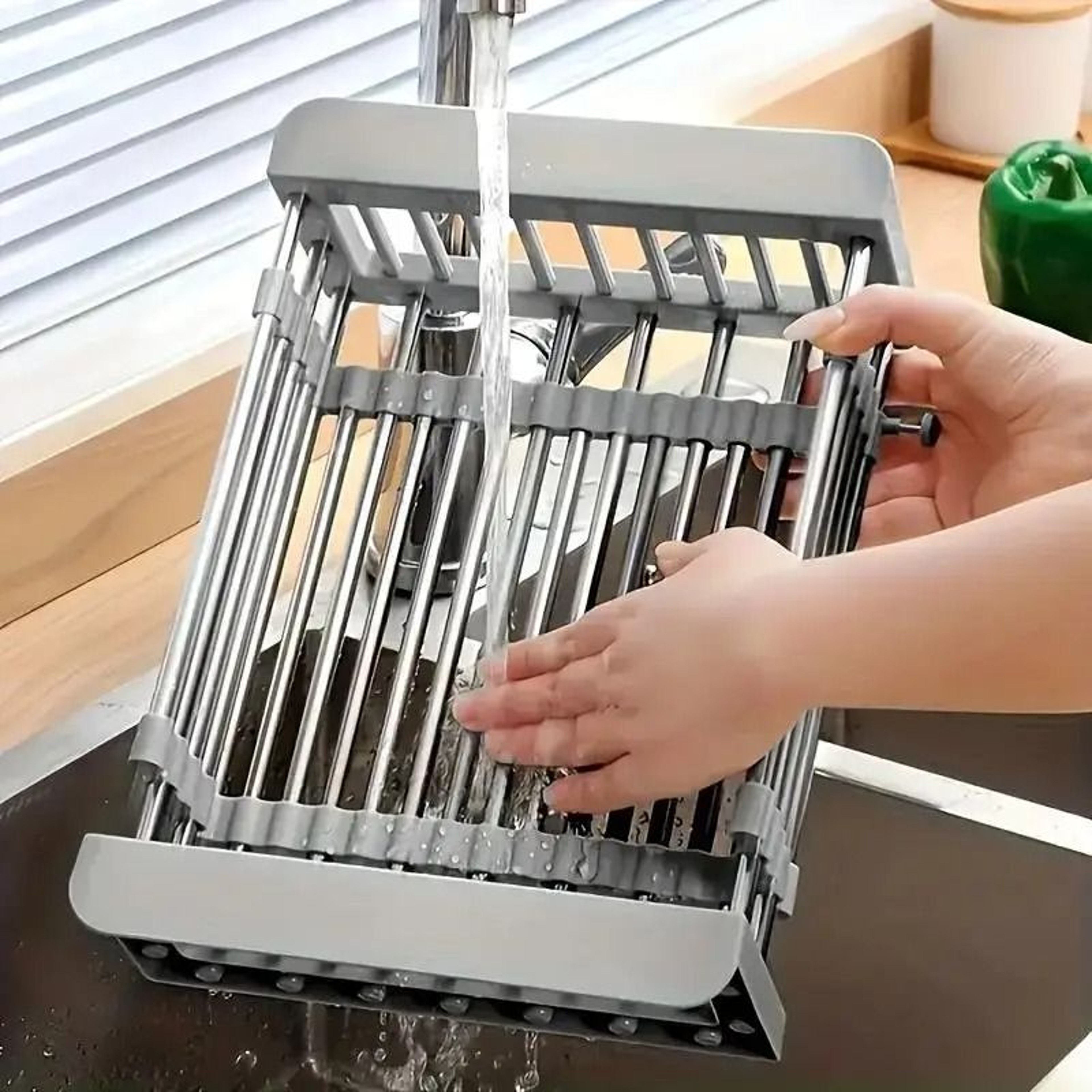 SpaceSaving MultiLayer Dish  Cup Drainer 6