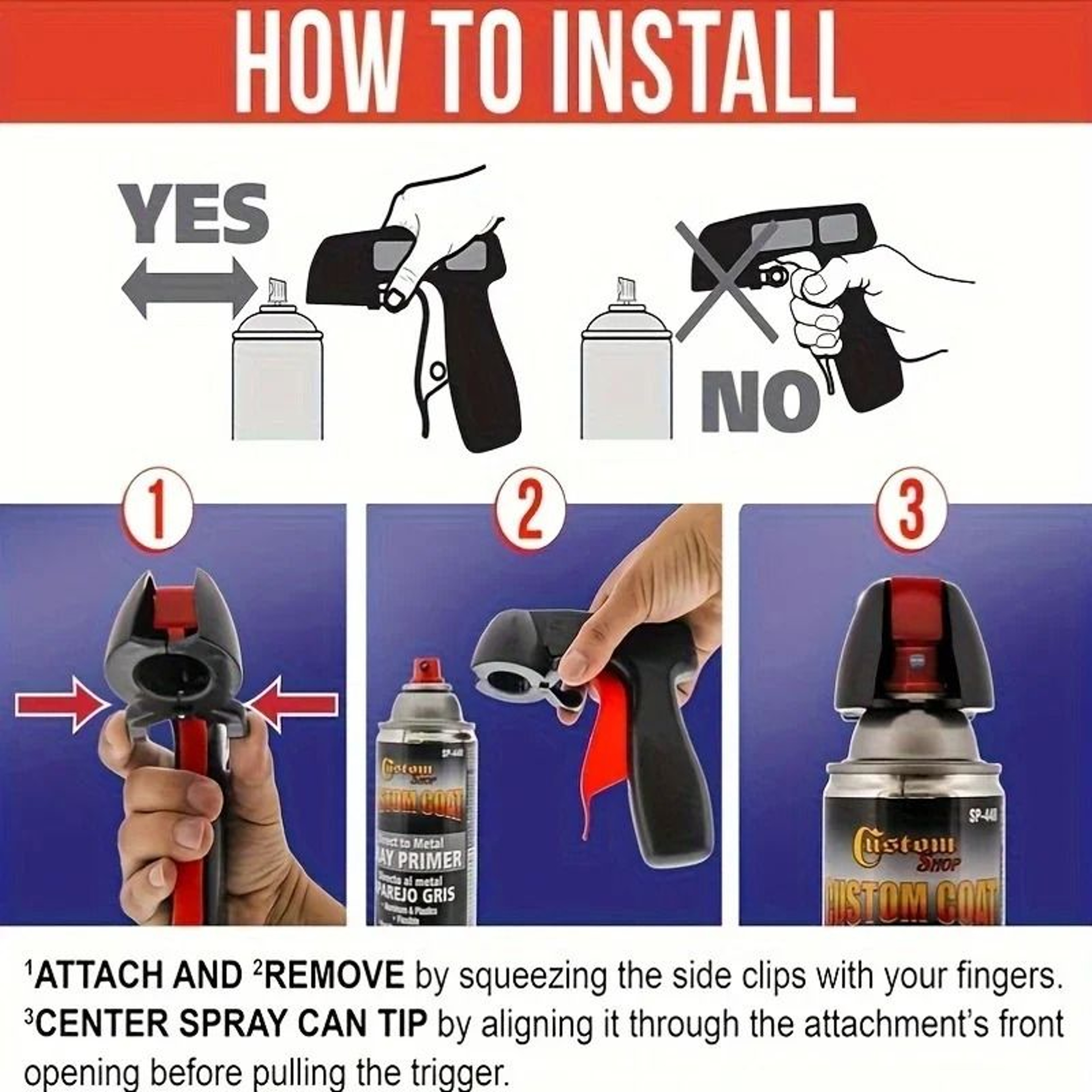 Ergonomic Spray Gun Grip For Automotive  All Vehicles 2
