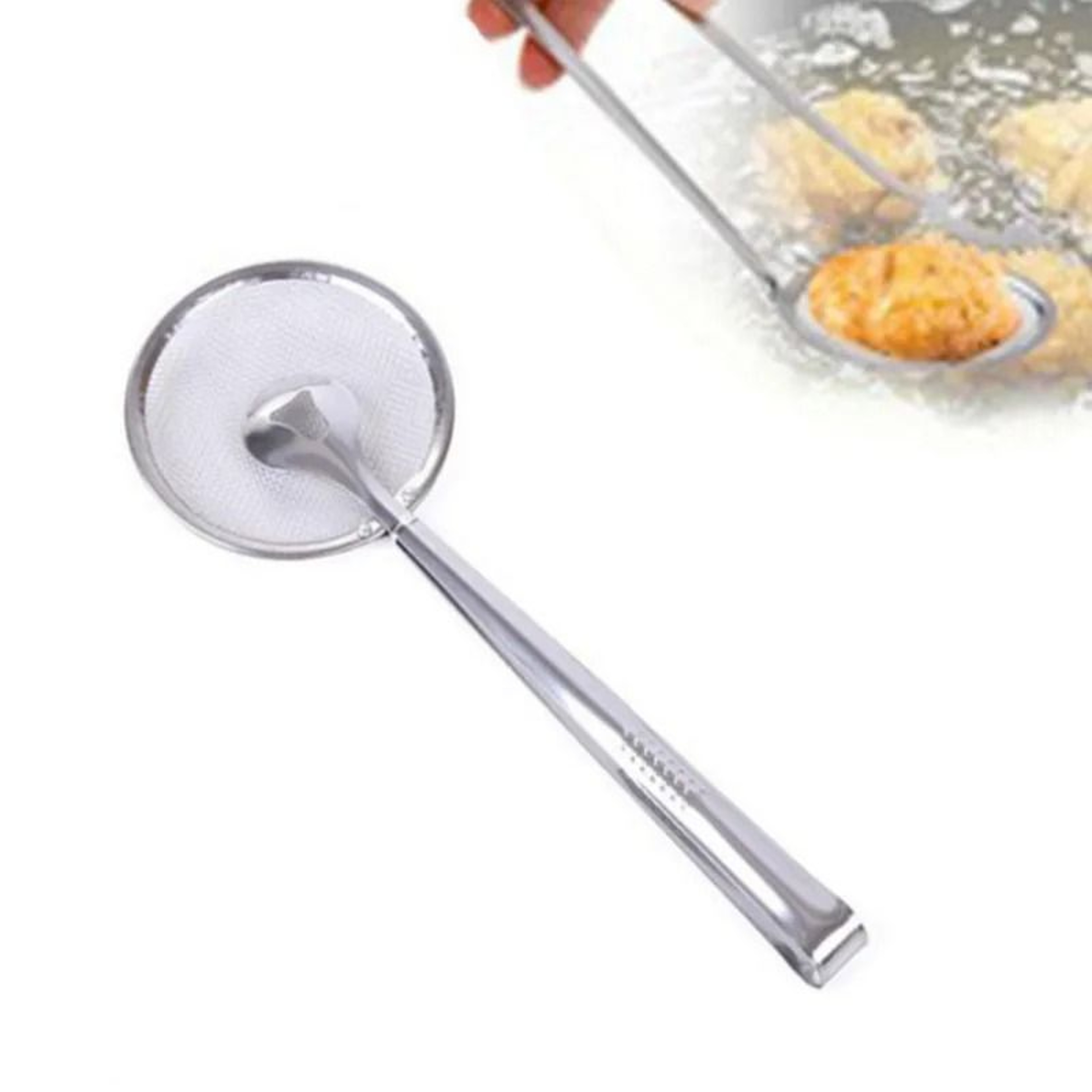 Stainless Steel Frying Colander For Healthy Cooking 6