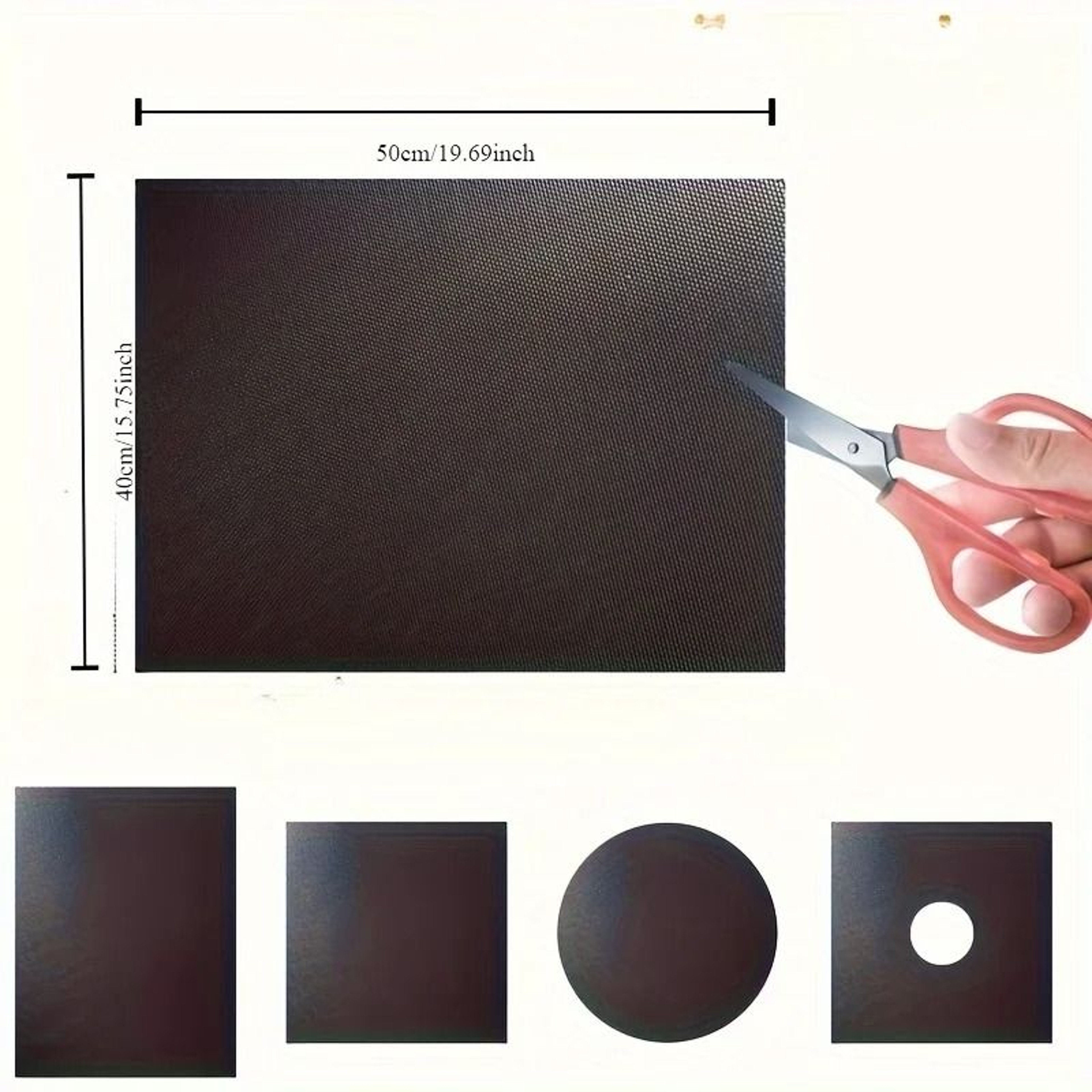 HeavyDuty NonStick Reusable Baking  Grilling Mat 2