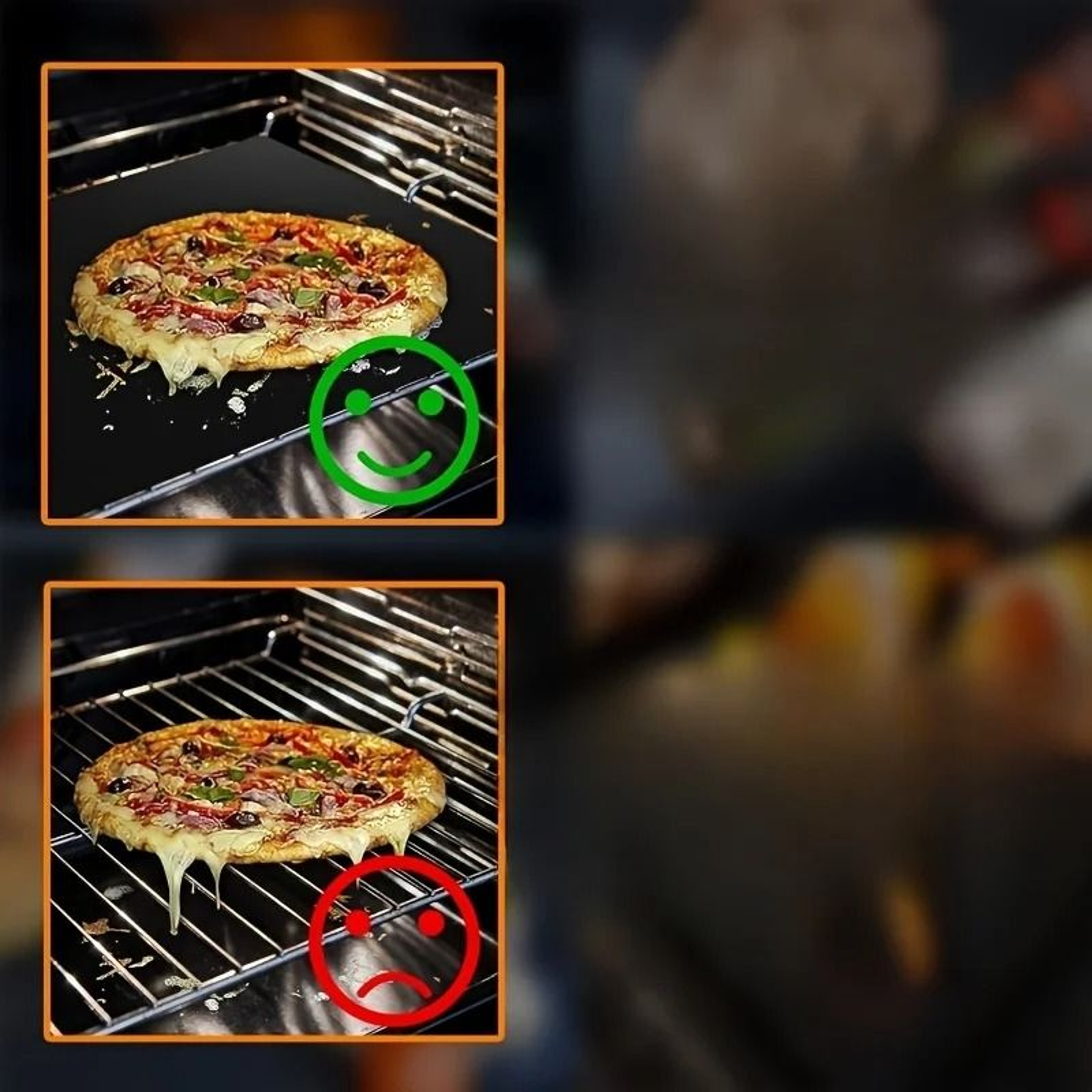 HeavyDuty NonStick Reusable Baking  Grilling Mat 4