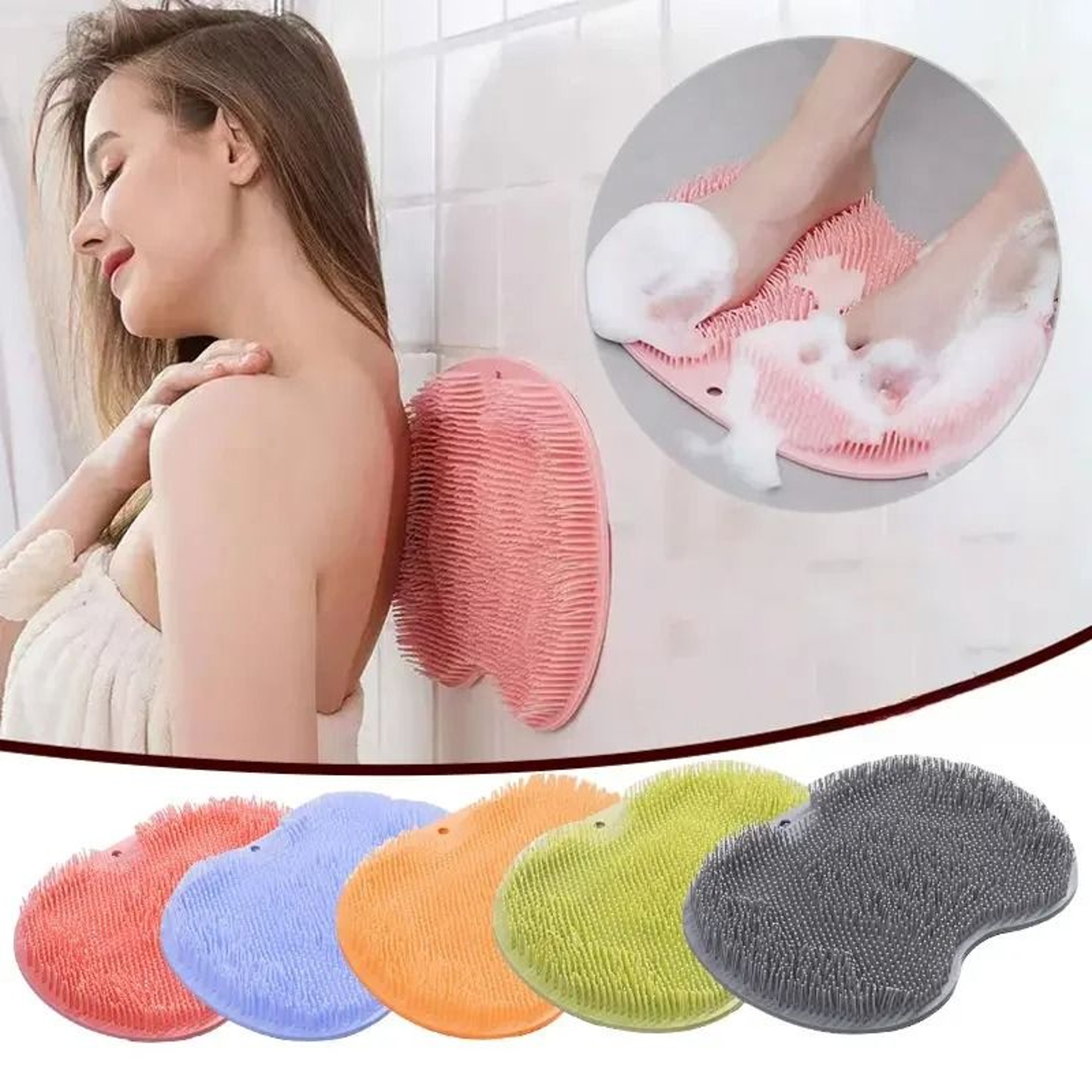 NonSlip Bath Exfoliator For Home Spa  Bathroom Safety 0