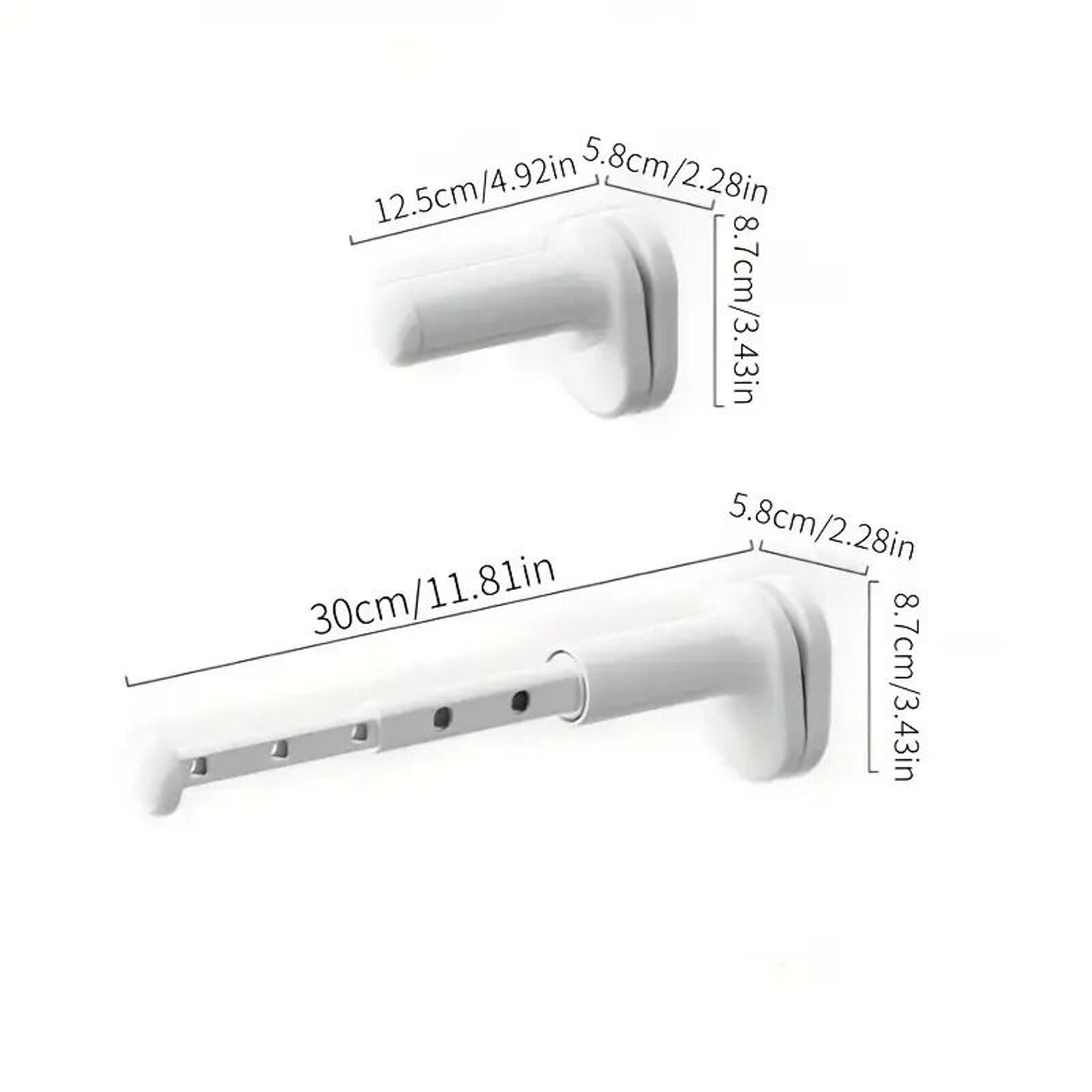 Thickened Portable Folding Hangers  Extendable Travel Clothes Drying Rack 4