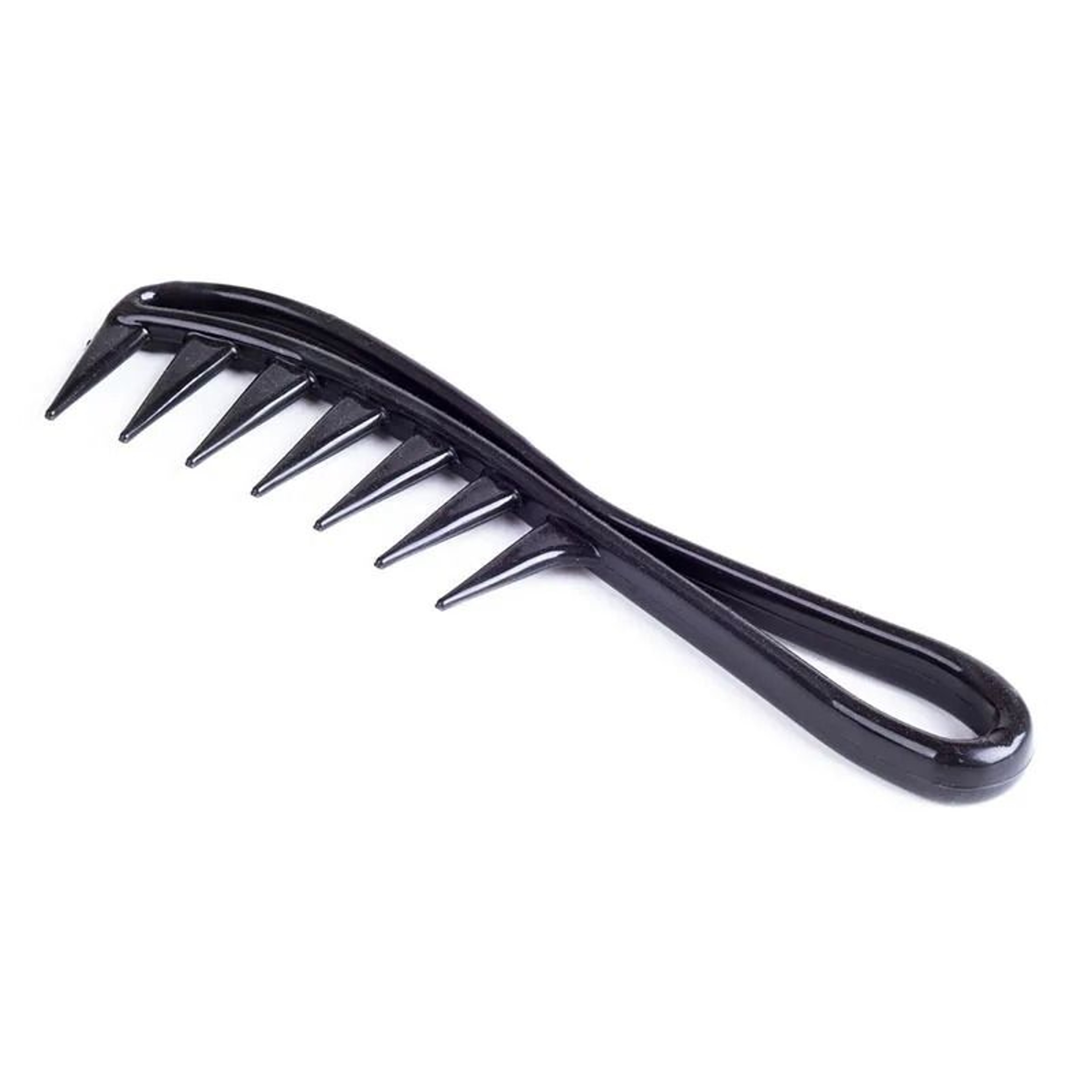 Hairdressing Comb For Men  Black WideTooth Massage Comb For Styling 6