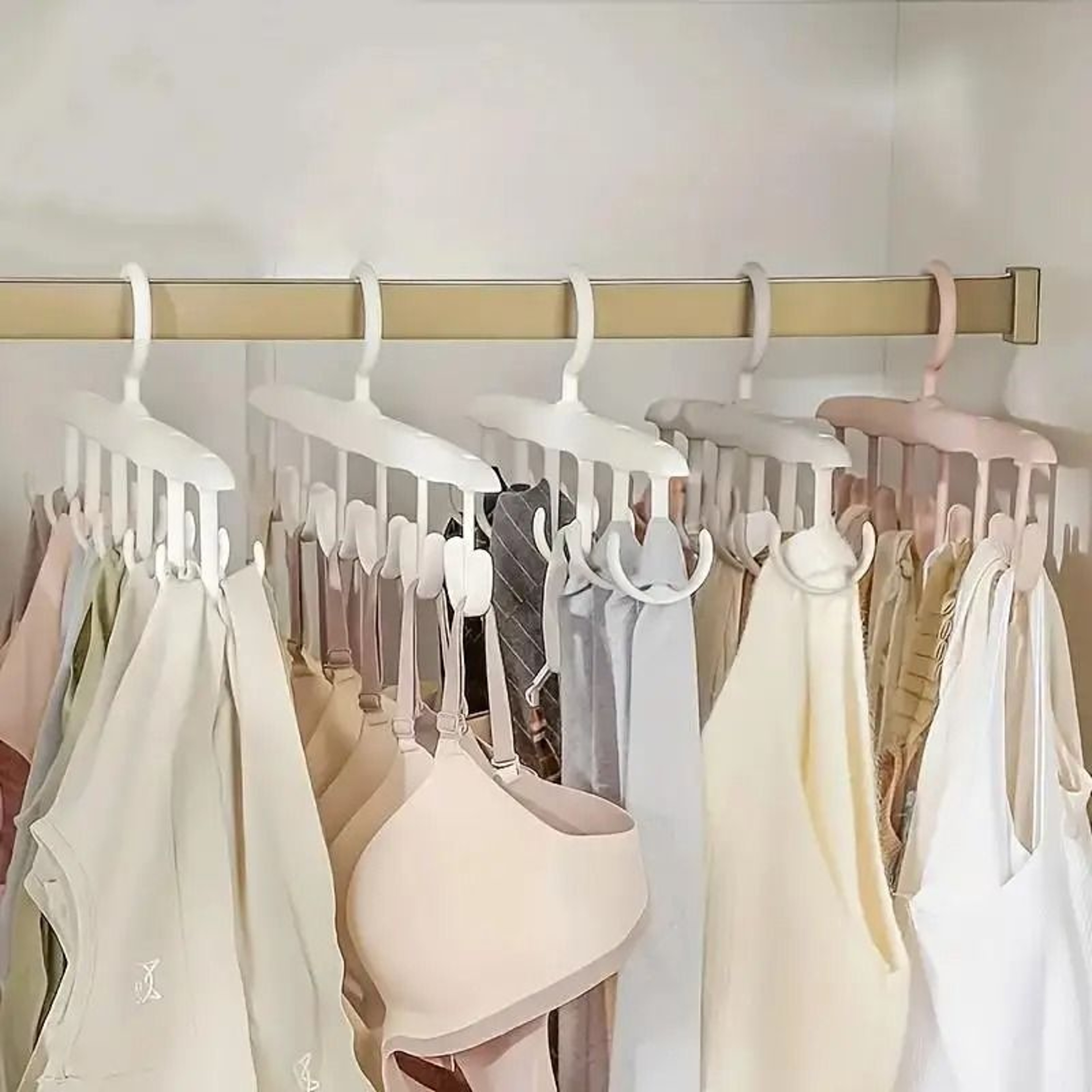 12Hook Rotating Hanger  SpaceSaving Closet Organizer For Accessories  Underwea 1