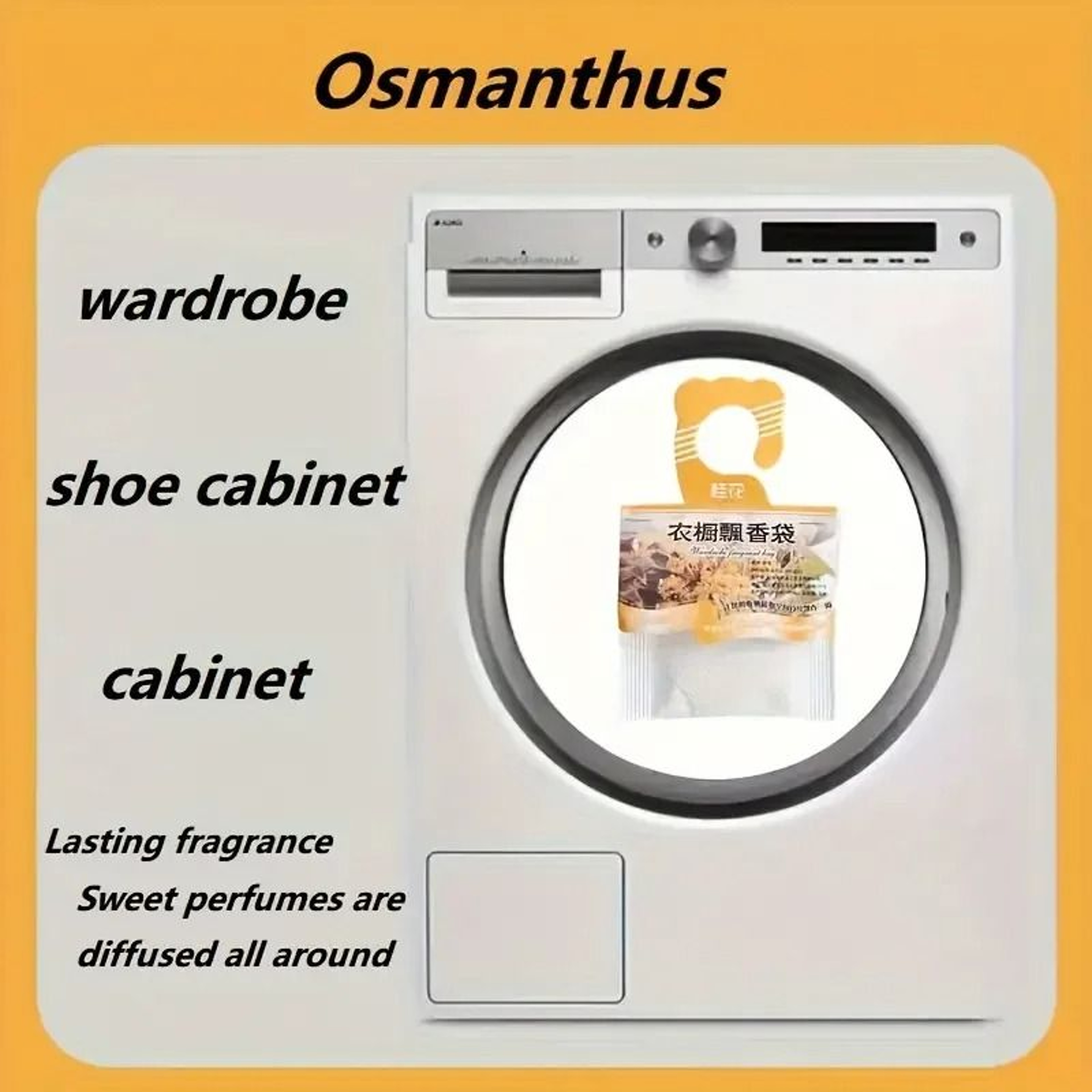 1pc Wardrobe Sachet  LongLasting Freshness  Odor Elimination For Closet Car  Home 8
