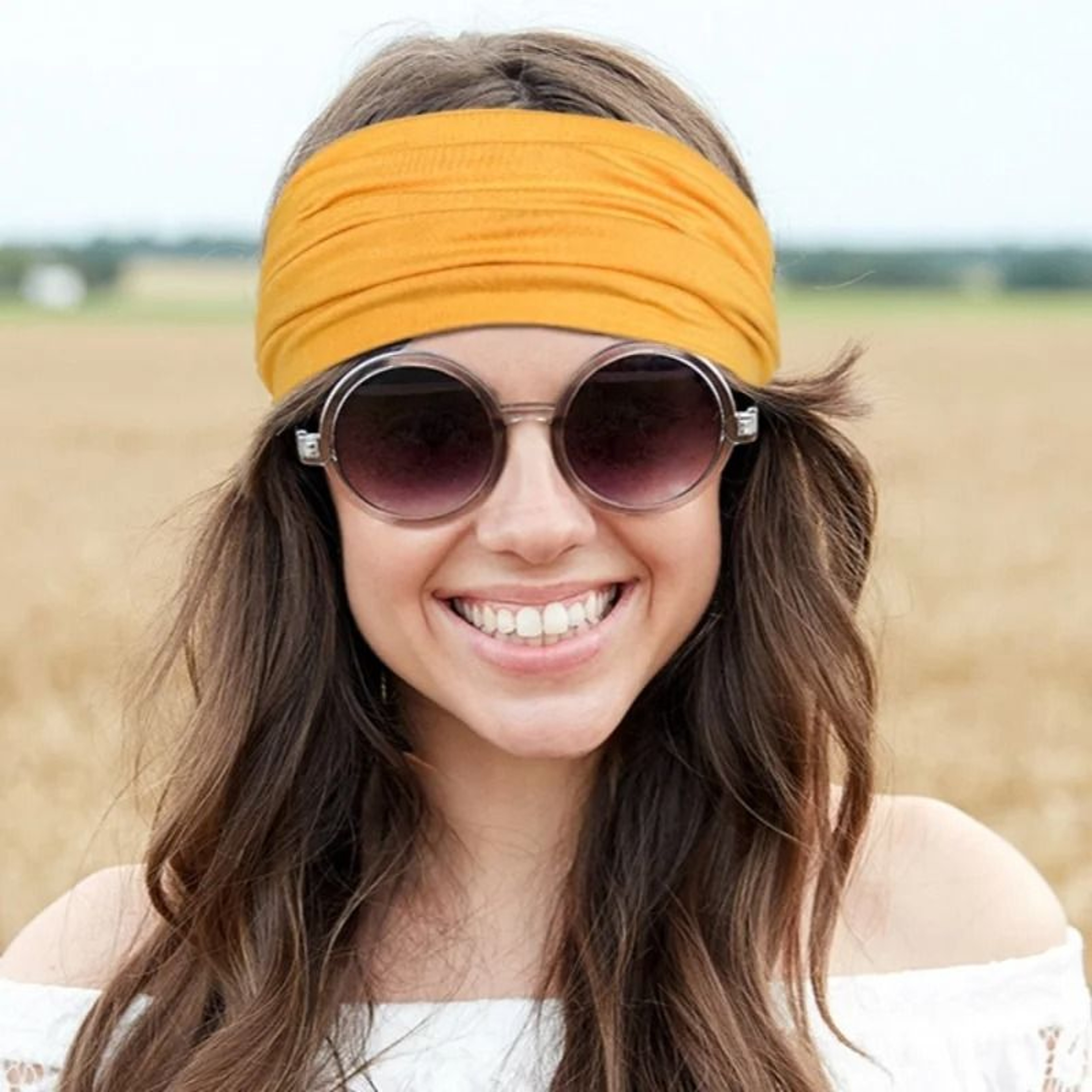 Sports Headband For Ladies  Wide Yoga Elastic Hair Band  Performance Headwear 1