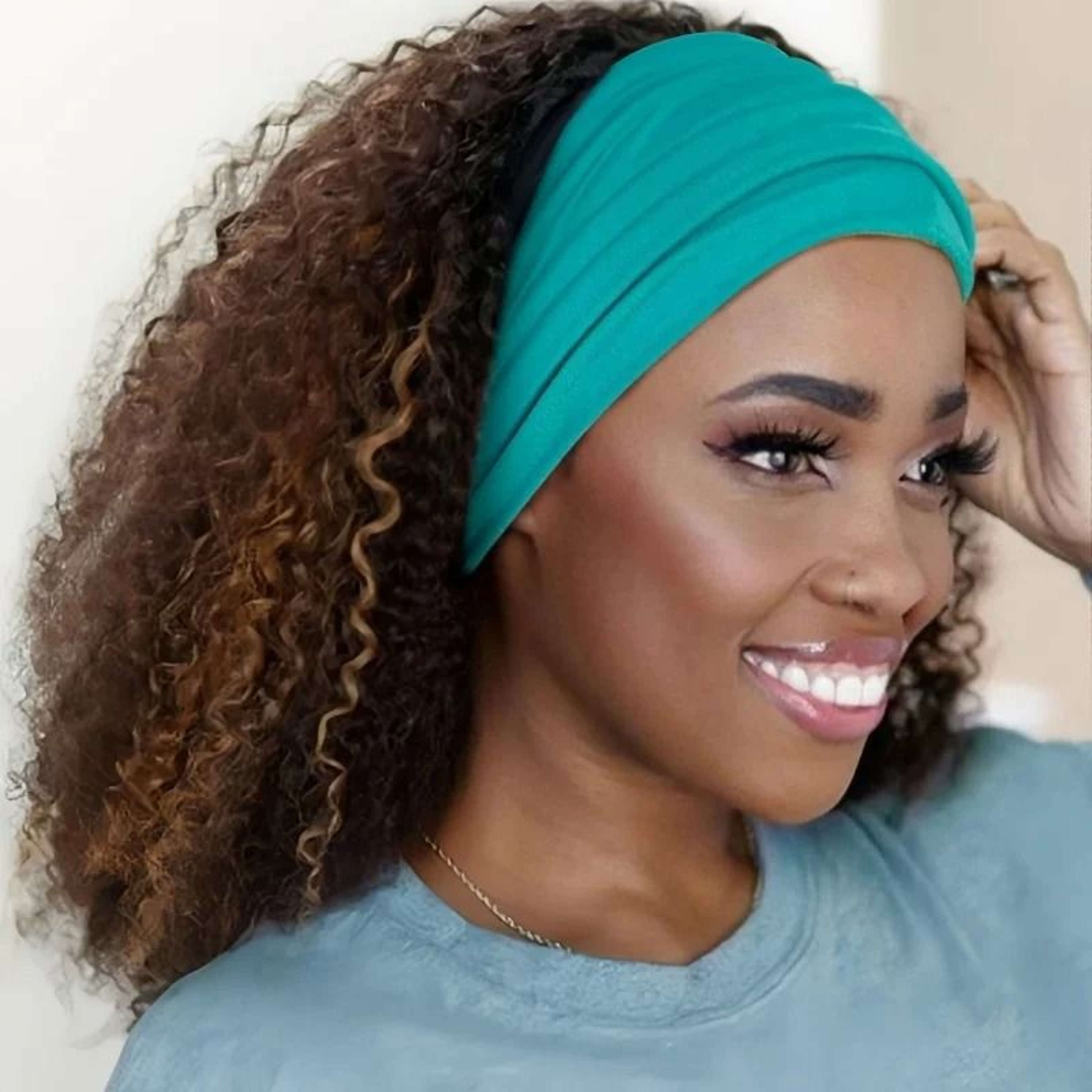 Sports Headband For Ladies  Wide Yoga Elastic Hair Band  Performance Headwear 2
