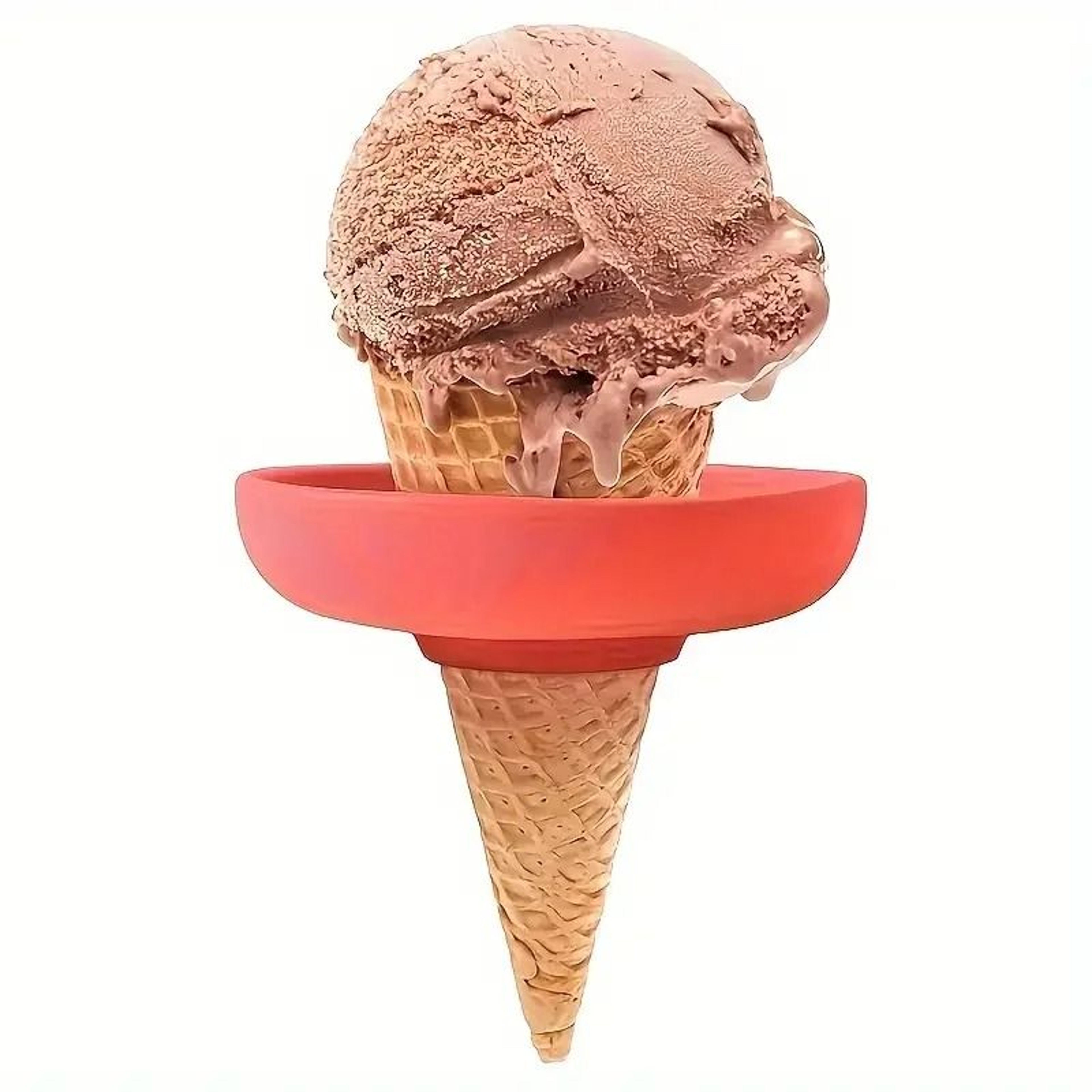 LeakProof Silicone Ice Cream Molds  Portable Freezer Tray For Summer Treats 3