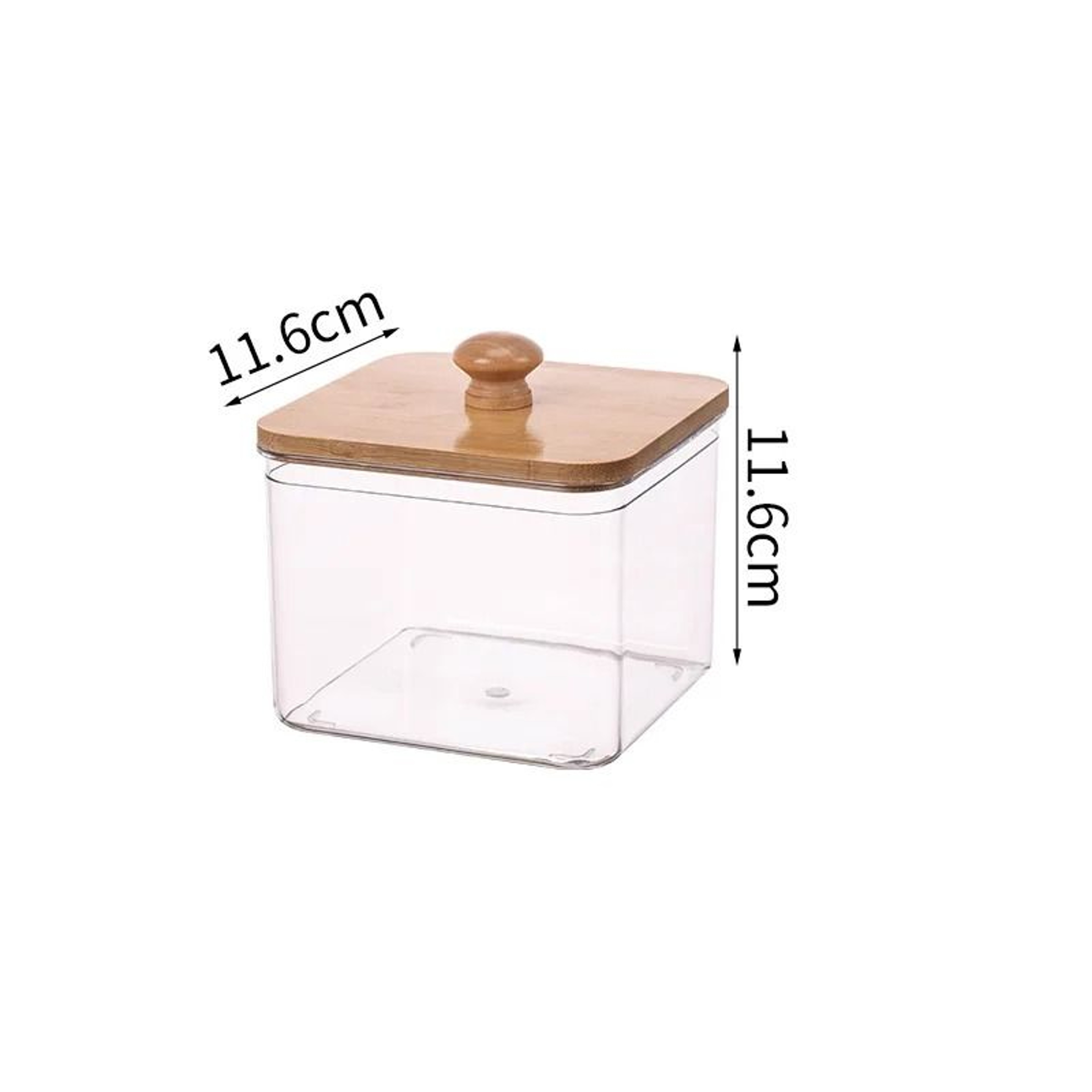 Aesthetic Bamboo Lid Storage Collection  Decorative Laundry  Desktop Organizer 7