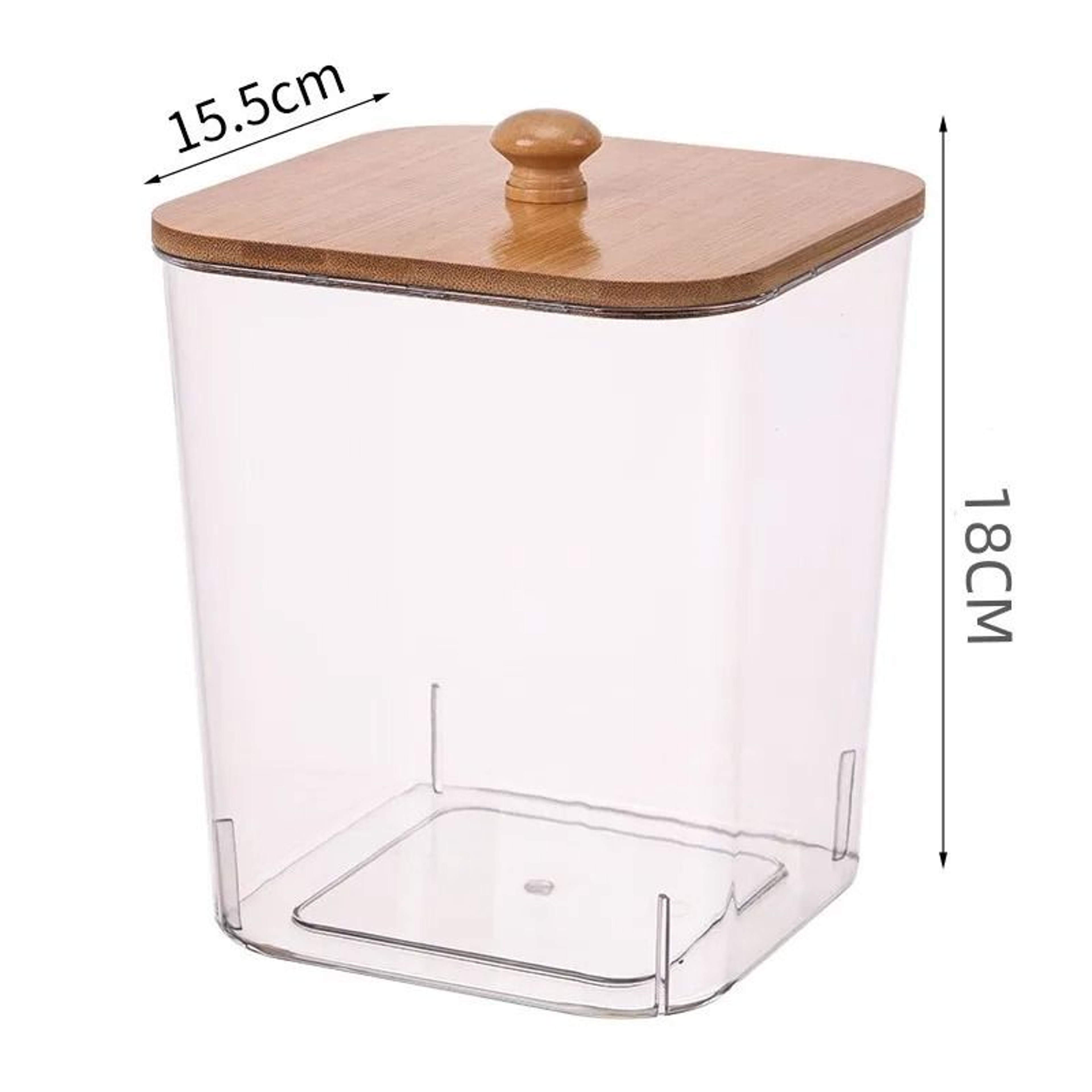 Aesthetic Bamboo Lid Storage Collection  Decorative Laundry  Desktop Organizer 8
