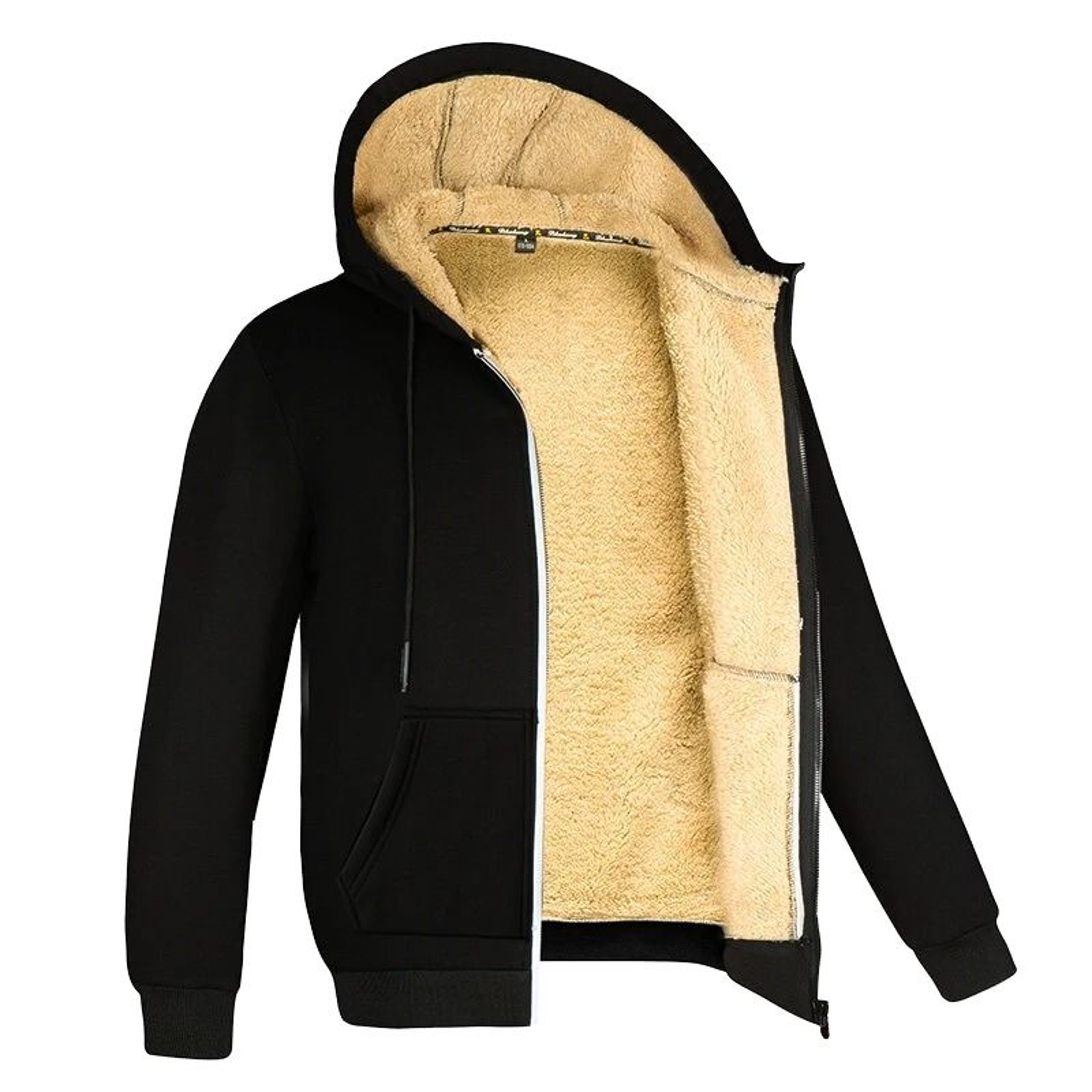 Winter Lambswool Thermal Coat  Thickened Hooded Fleece Jacket For Men  Women 0