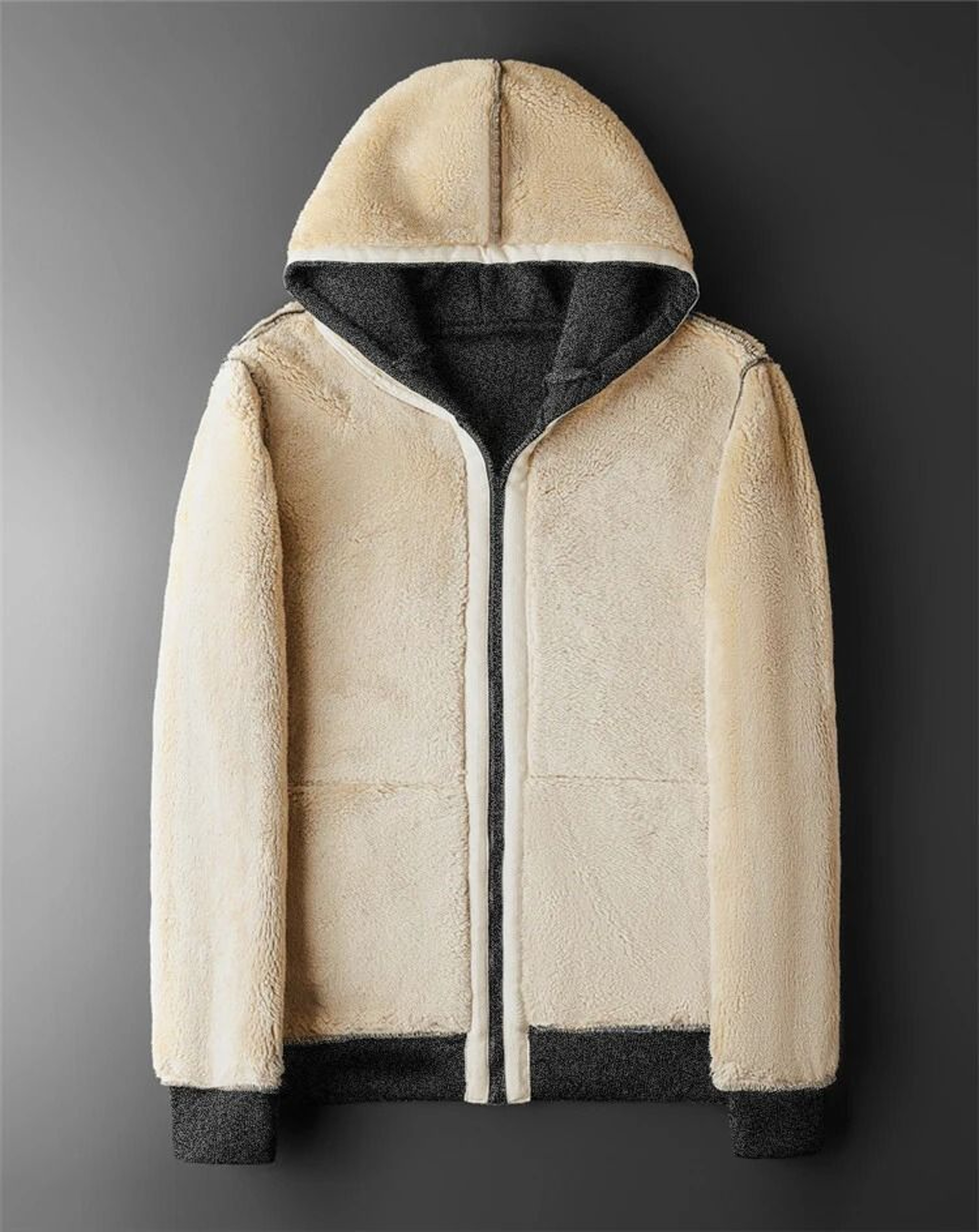 Winter Lambswool Thermal Coat  Thickened Hooded Fleece Jacket For Men  Women 6