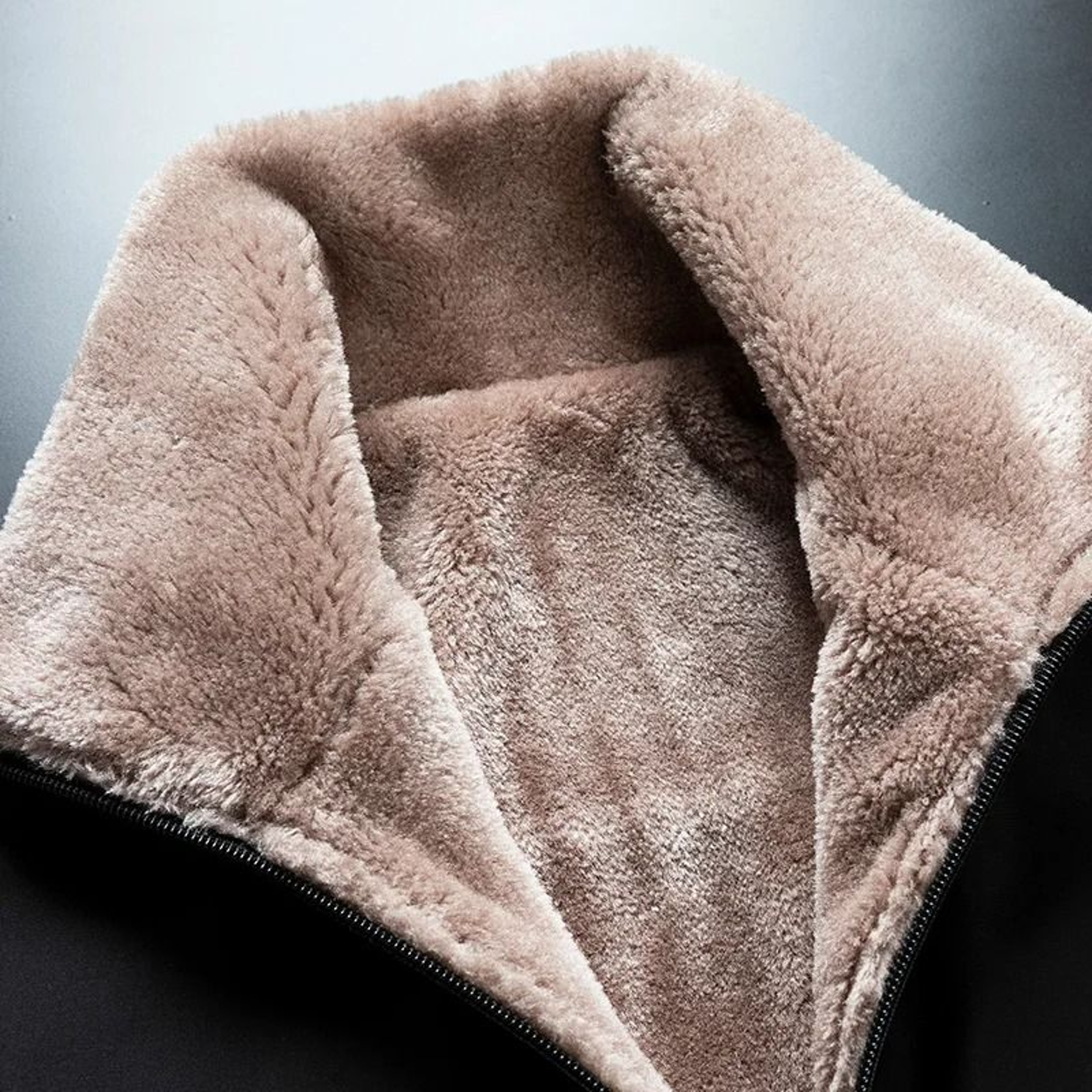 Winter Windproof Thick Fleece Jacket  Mens Classic Outdoor Outwear 3