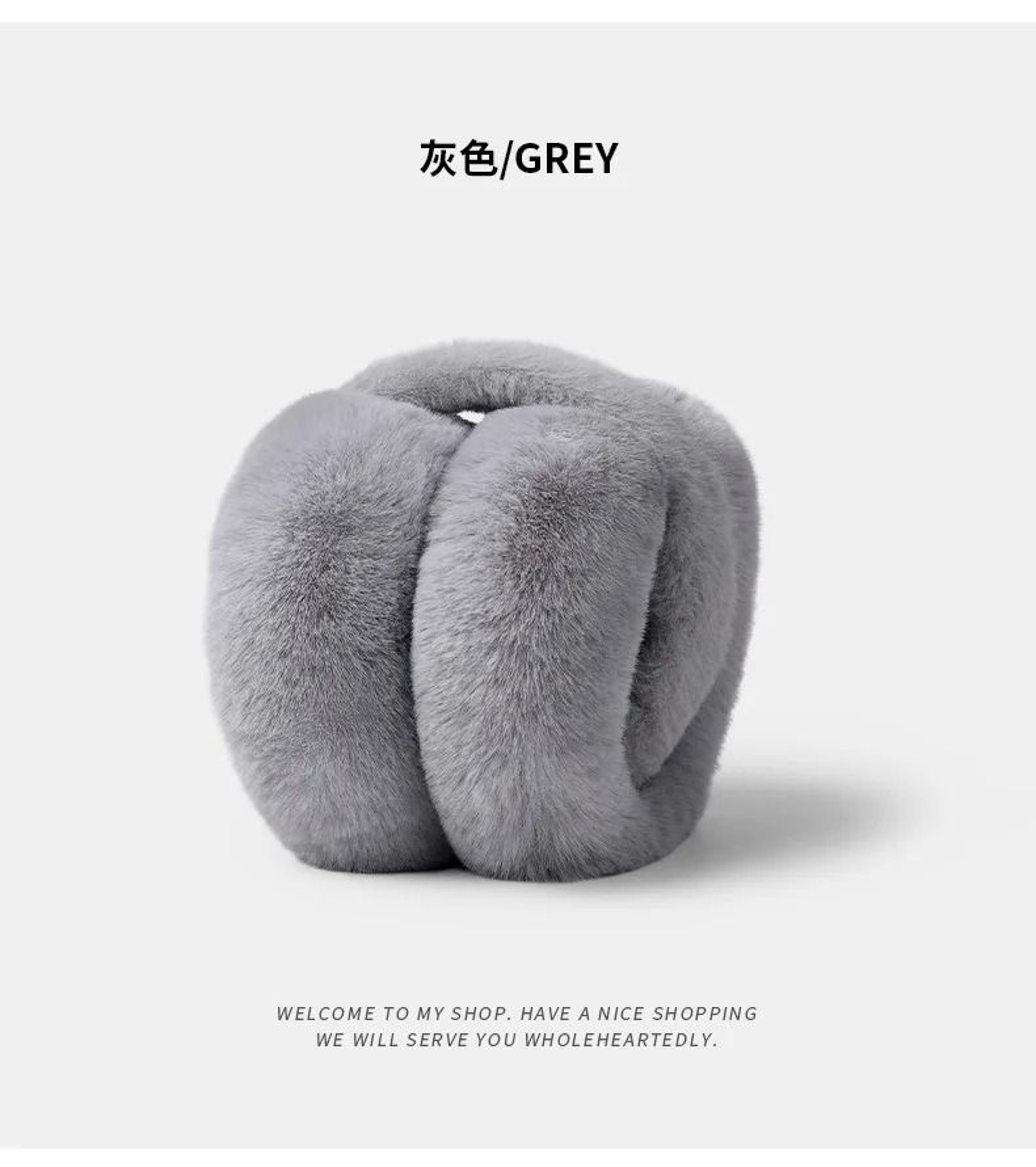 Plush Winter Earmuffs  Soft Fleece Ear Warmers For Men And Women 9