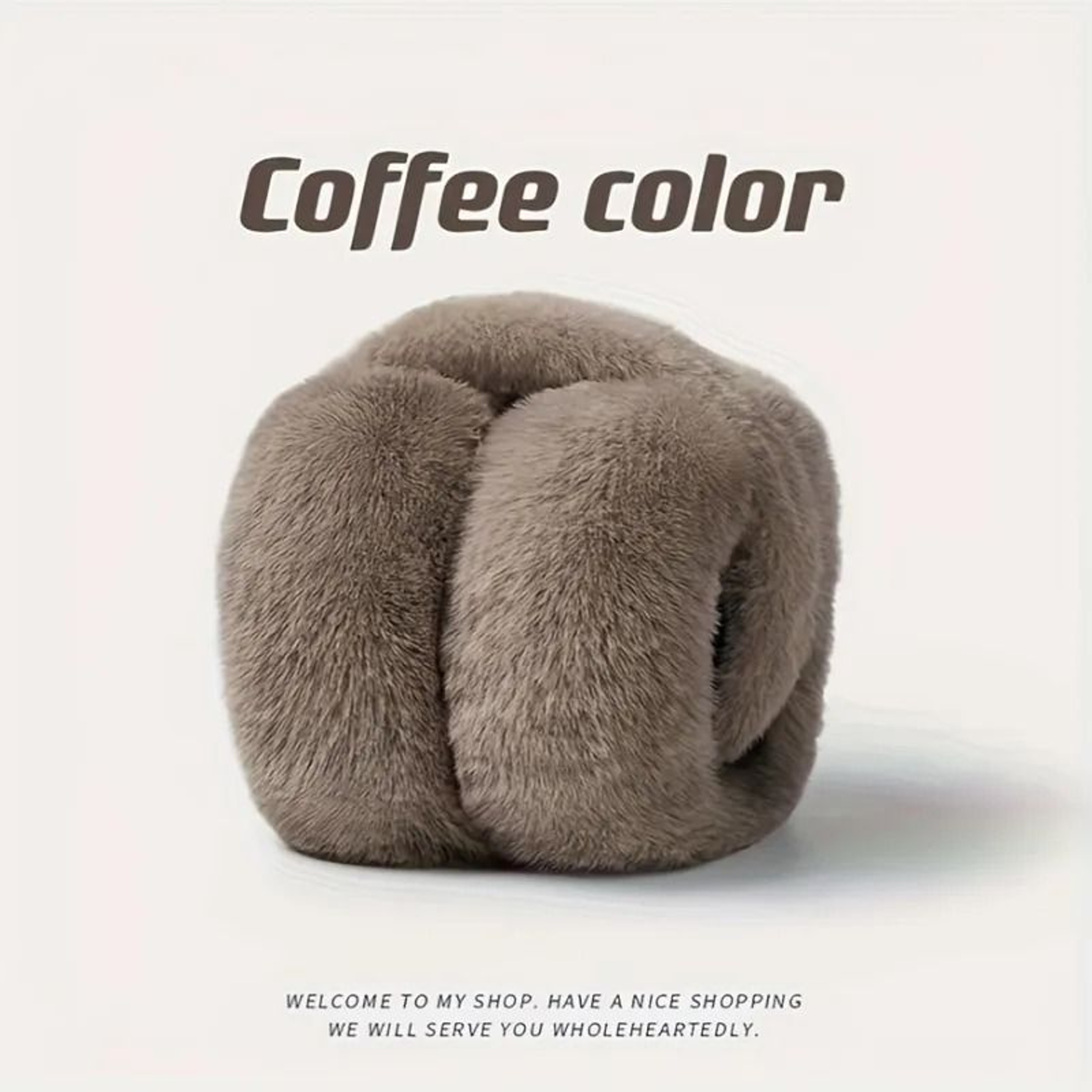 Plush Winter Earmuffs  Soft Fleece Ear Warmers For Men And Women 7