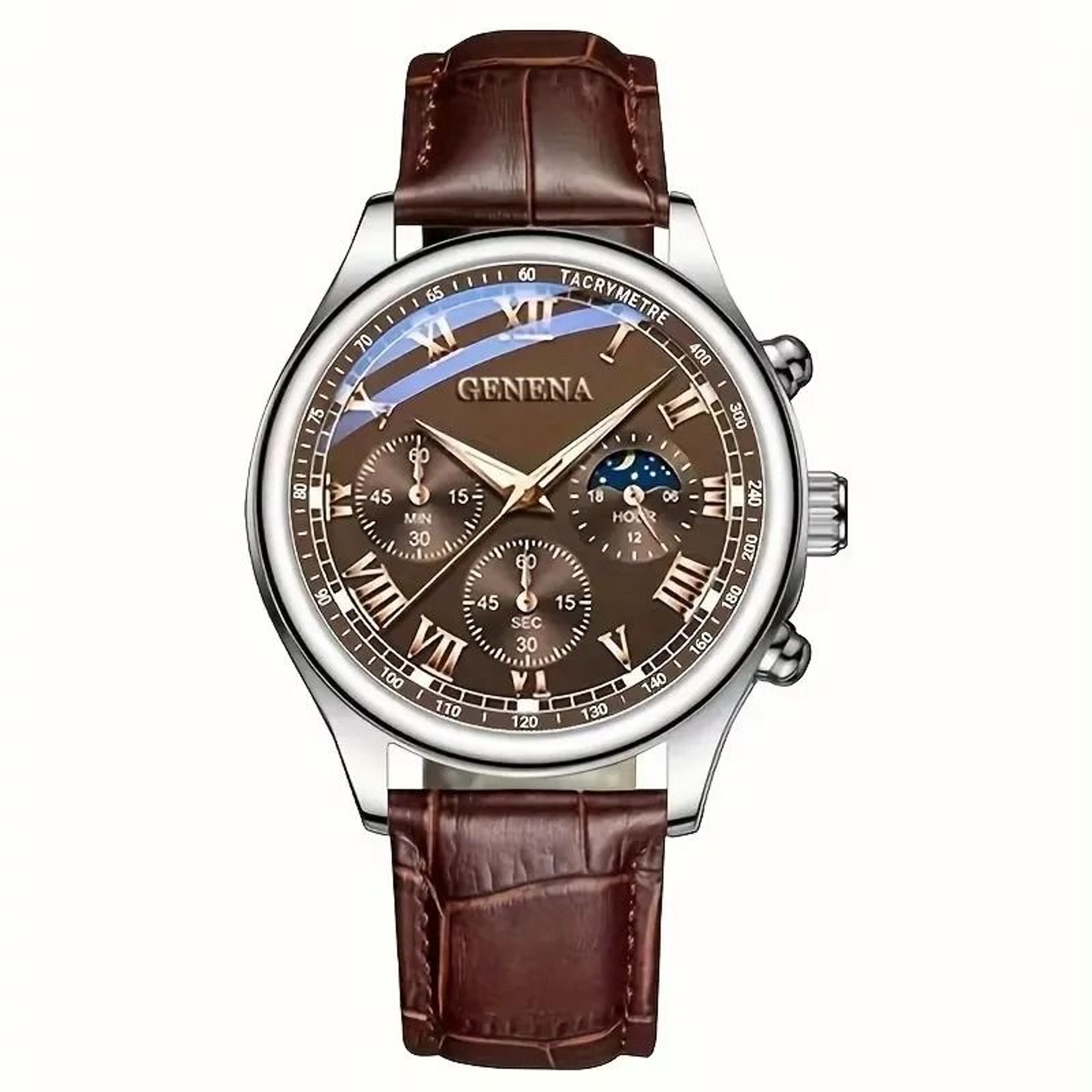 Mens Luxury Business Watch  HighQuality Quartz Sport Watch With Luminous Display 7