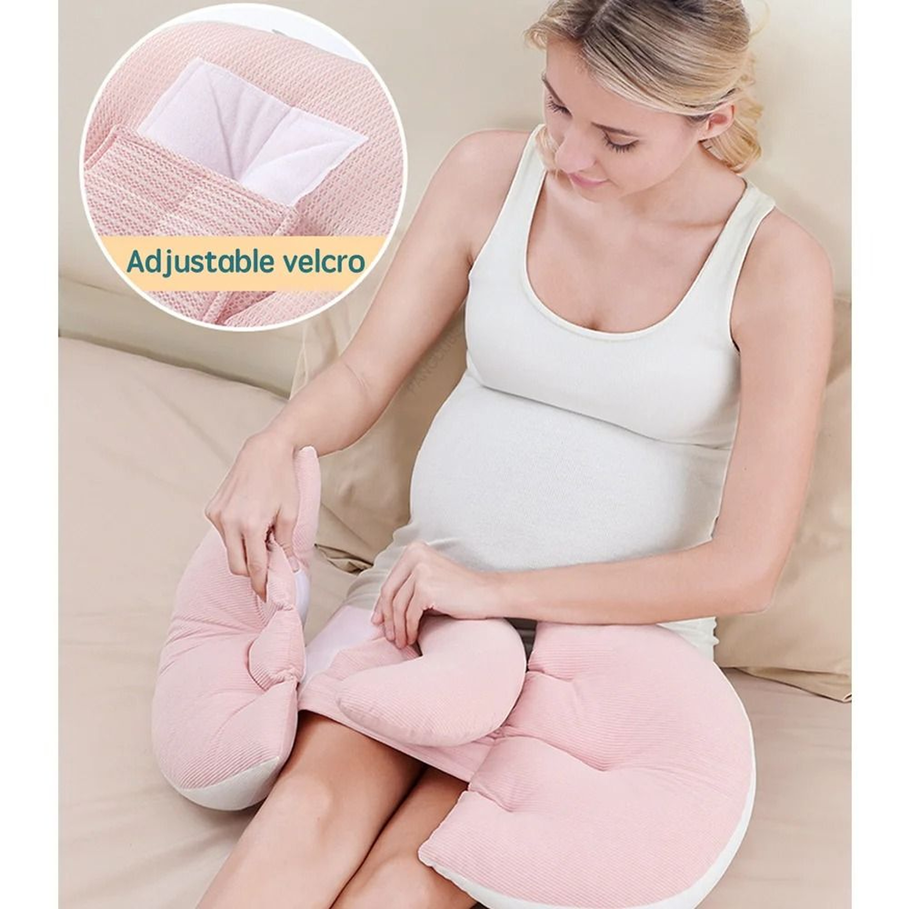 Ergonomic Maternity Sleep System  MultiFunctional Cotton Body Support With Auxiliary Pillow 6