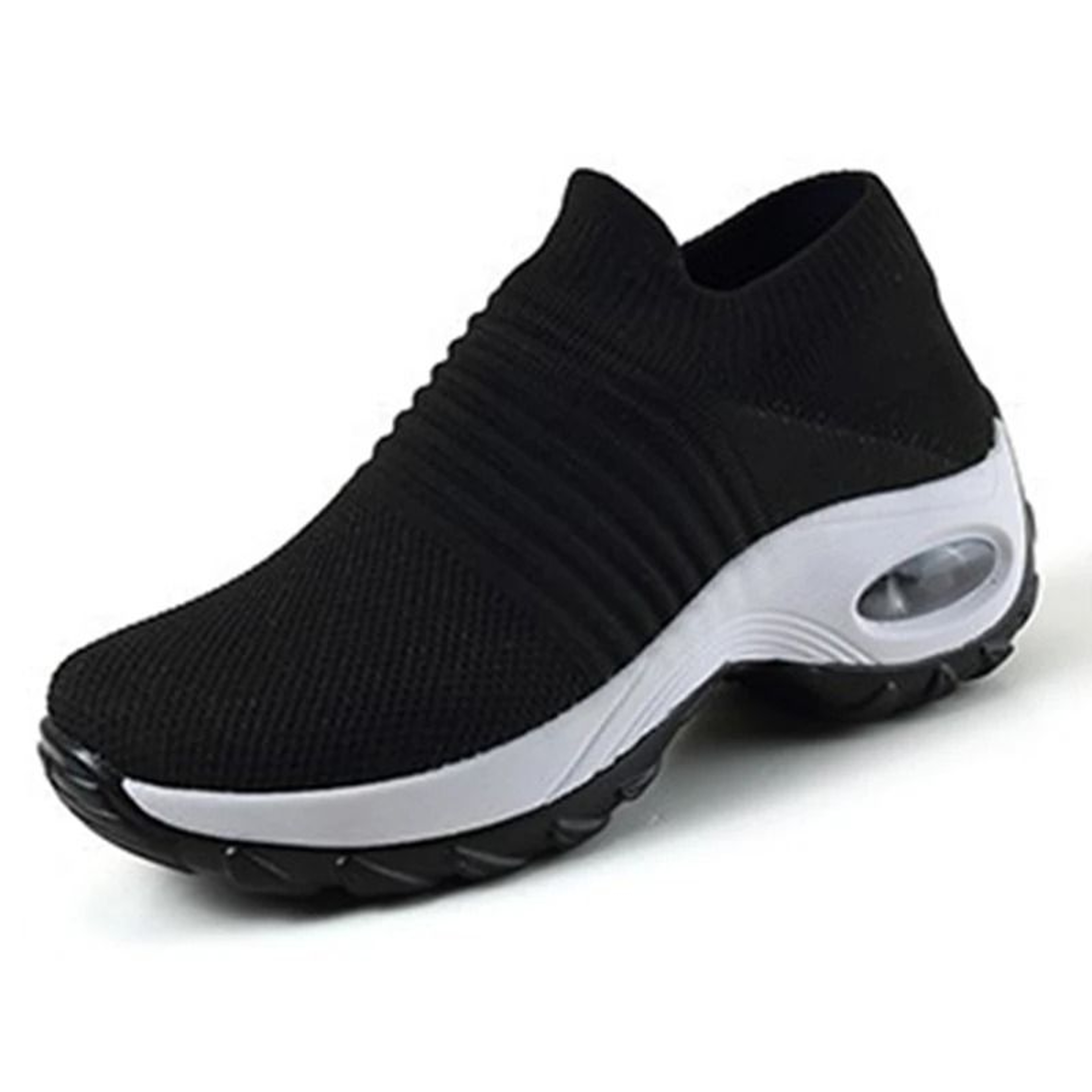 Womens Fashion Platform Sneakers  Casual SlipOn Trainers For Everyday Comfort 8