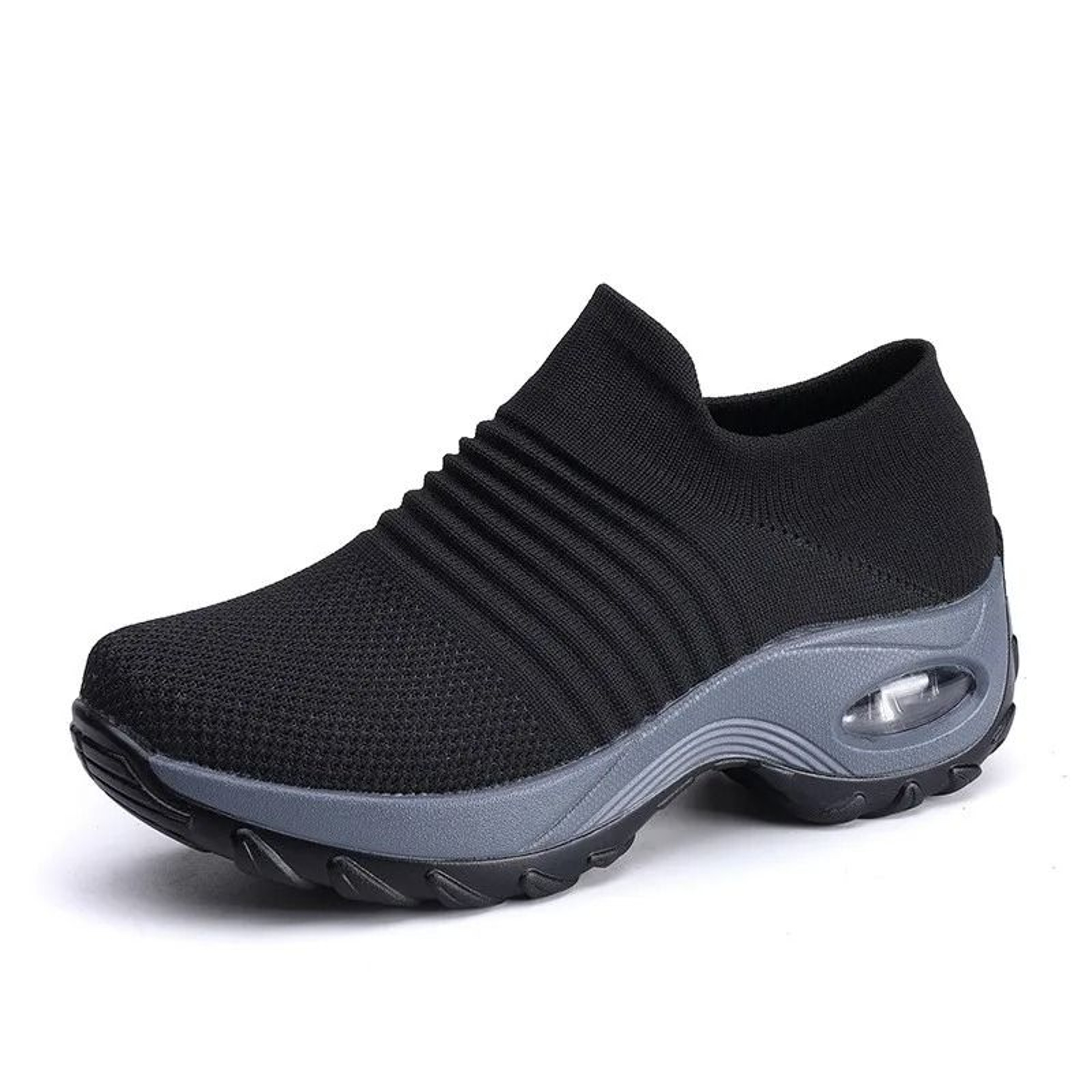 Womens Fashion Platform Sneakers  Casual SlipOn Trainers For Everyday Comfort 10