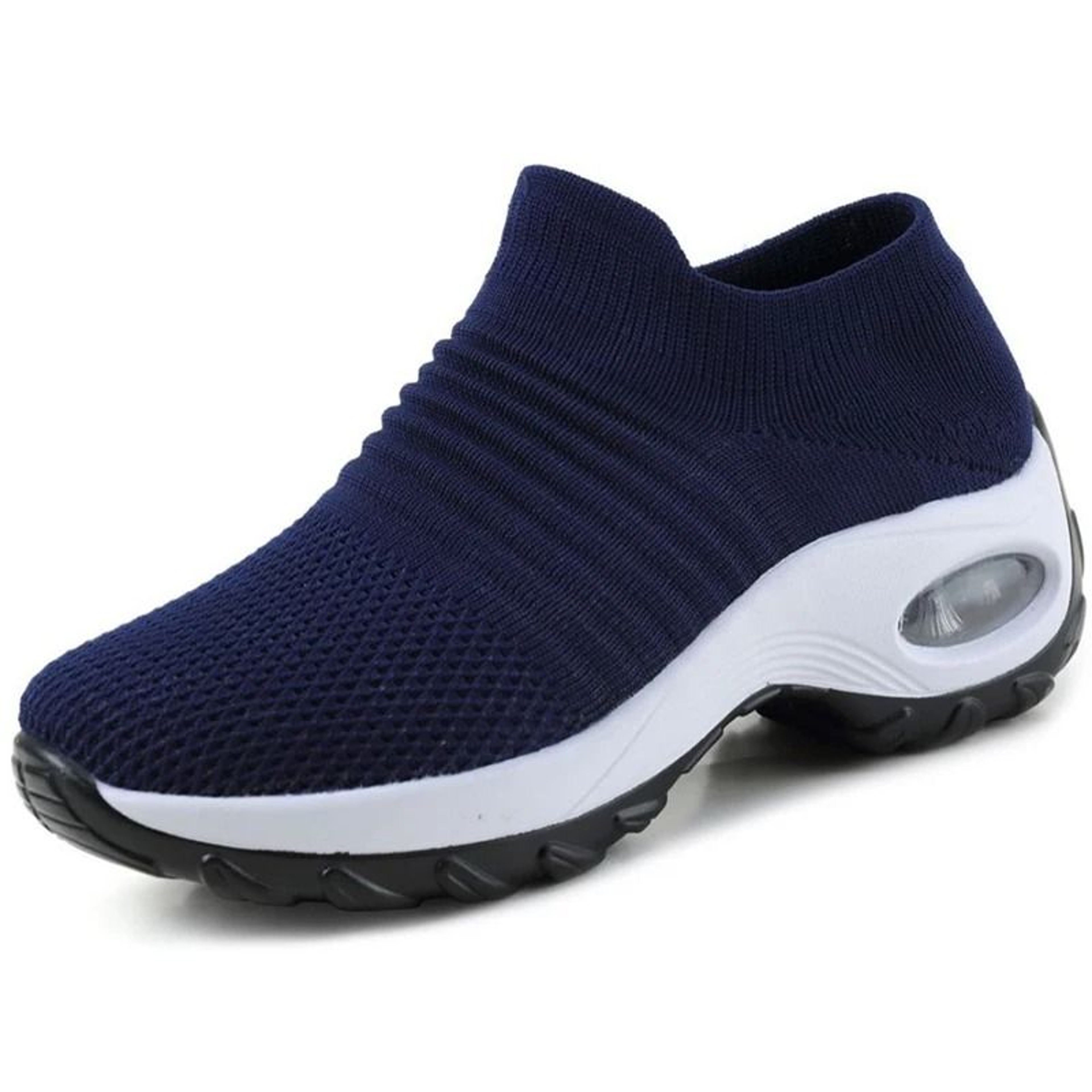 Womens Fashion Platform Sneakers  Casual SlipOn Trainers For Everyday Comfort 5