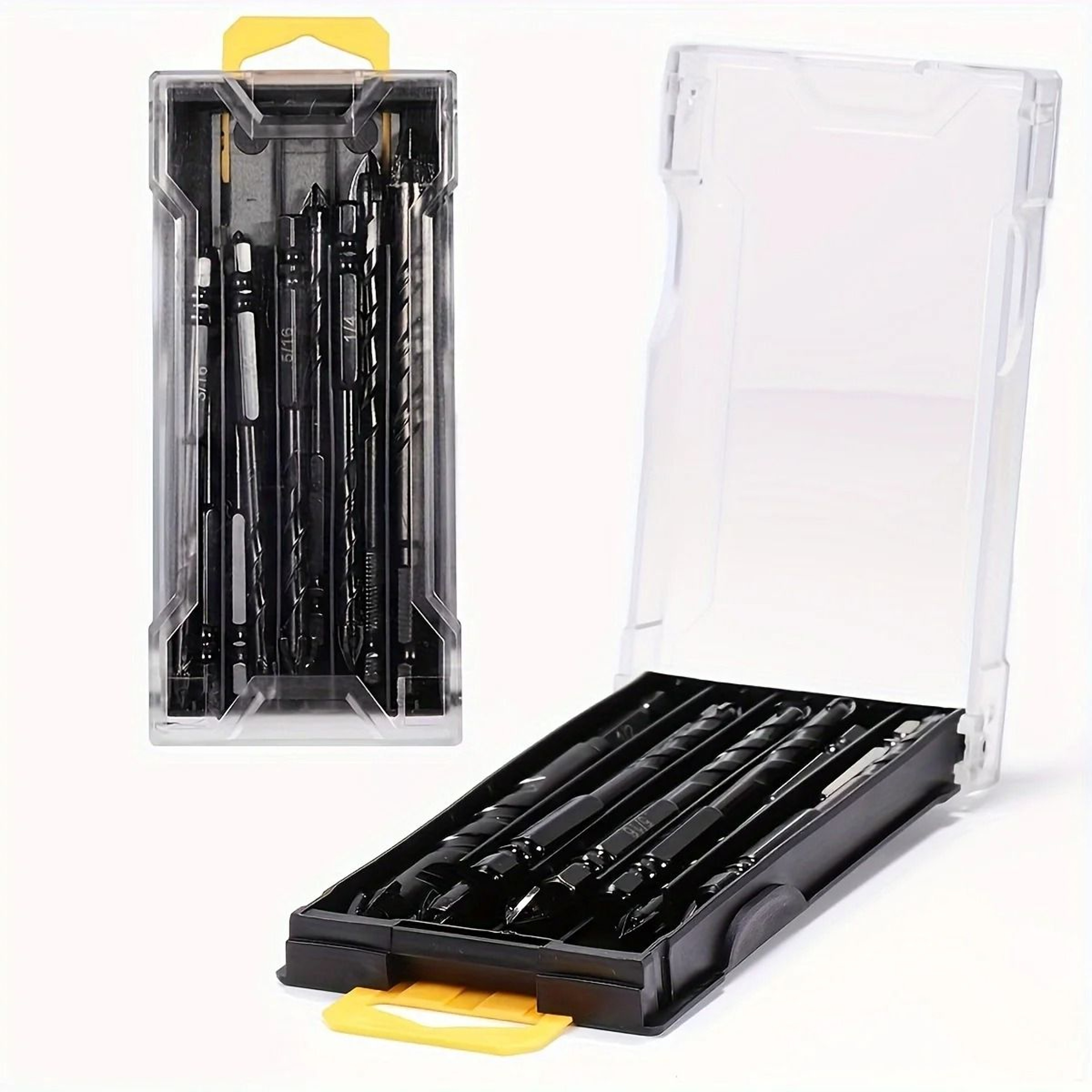 10Piece Tungsten Carbide Drill Bit Set  HeavyDuty Cross Head Bits For MultiMaterial Drilling 1