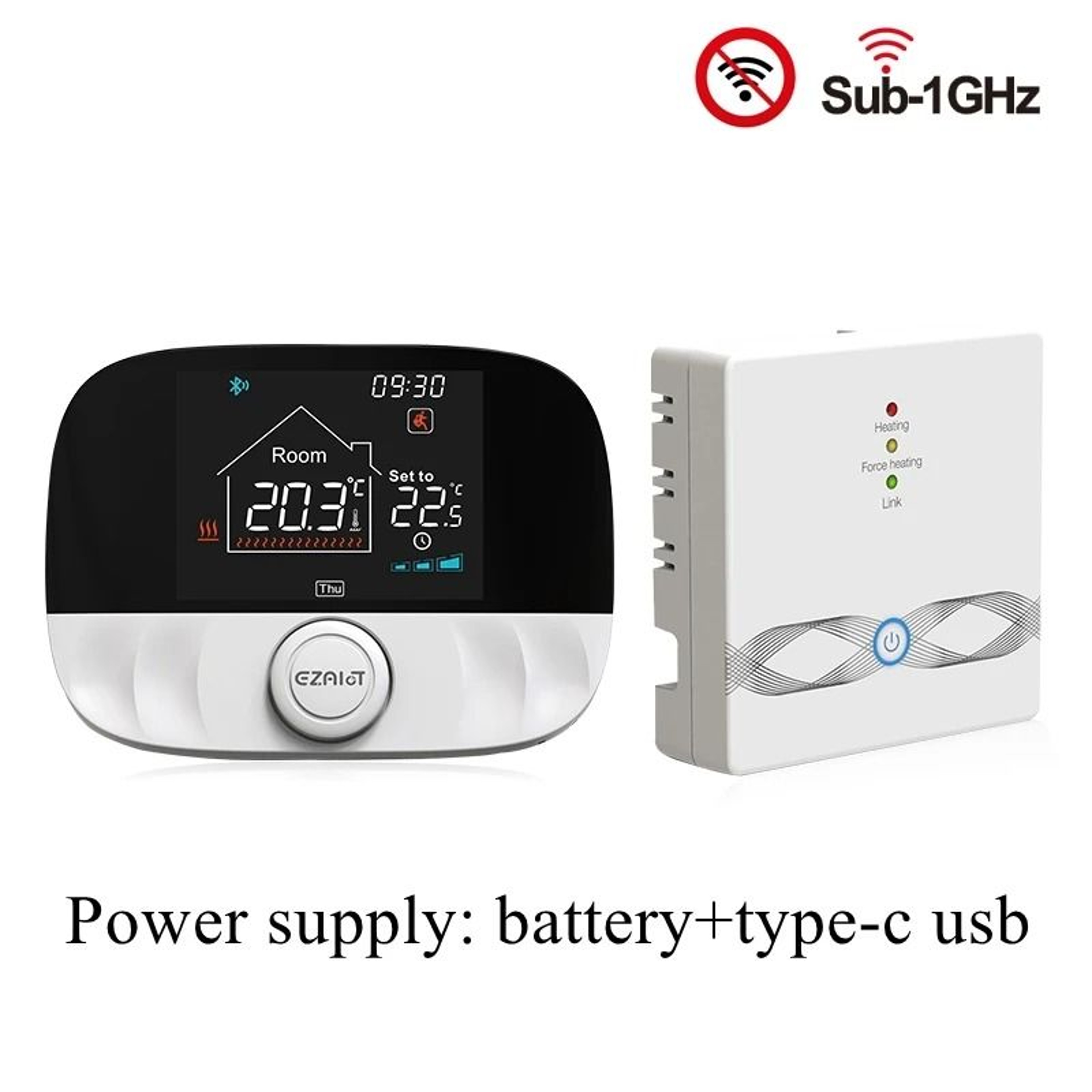 RF Wireless Smart Thermostat  WiFi Gas Boiler  Floor Heating Controller For Tuya Google  Alexa 10