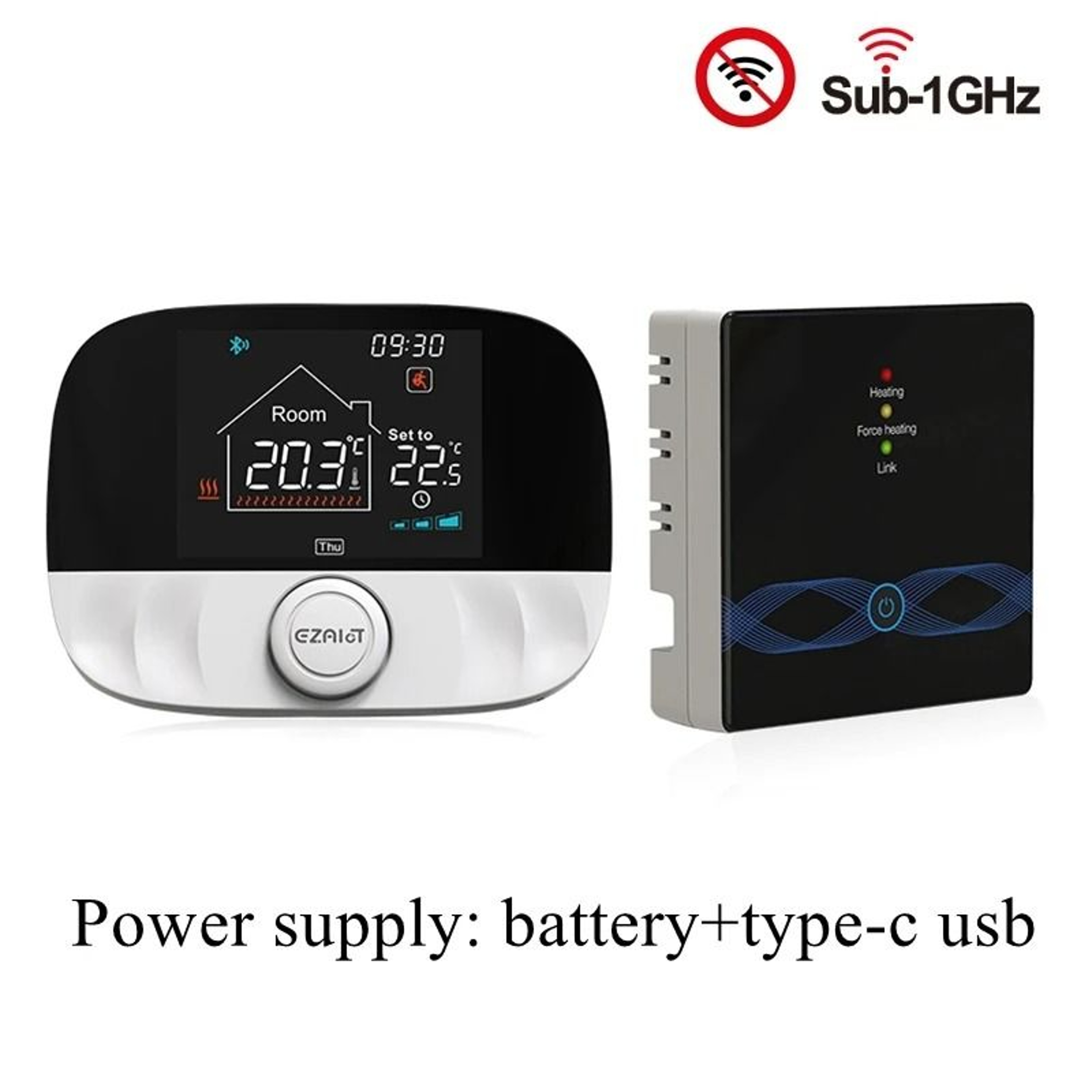 RF Wireless Smart Thermostat  WiFi Gas Boiler  Floor Heating Controller For Tuya Google  Alexa 7