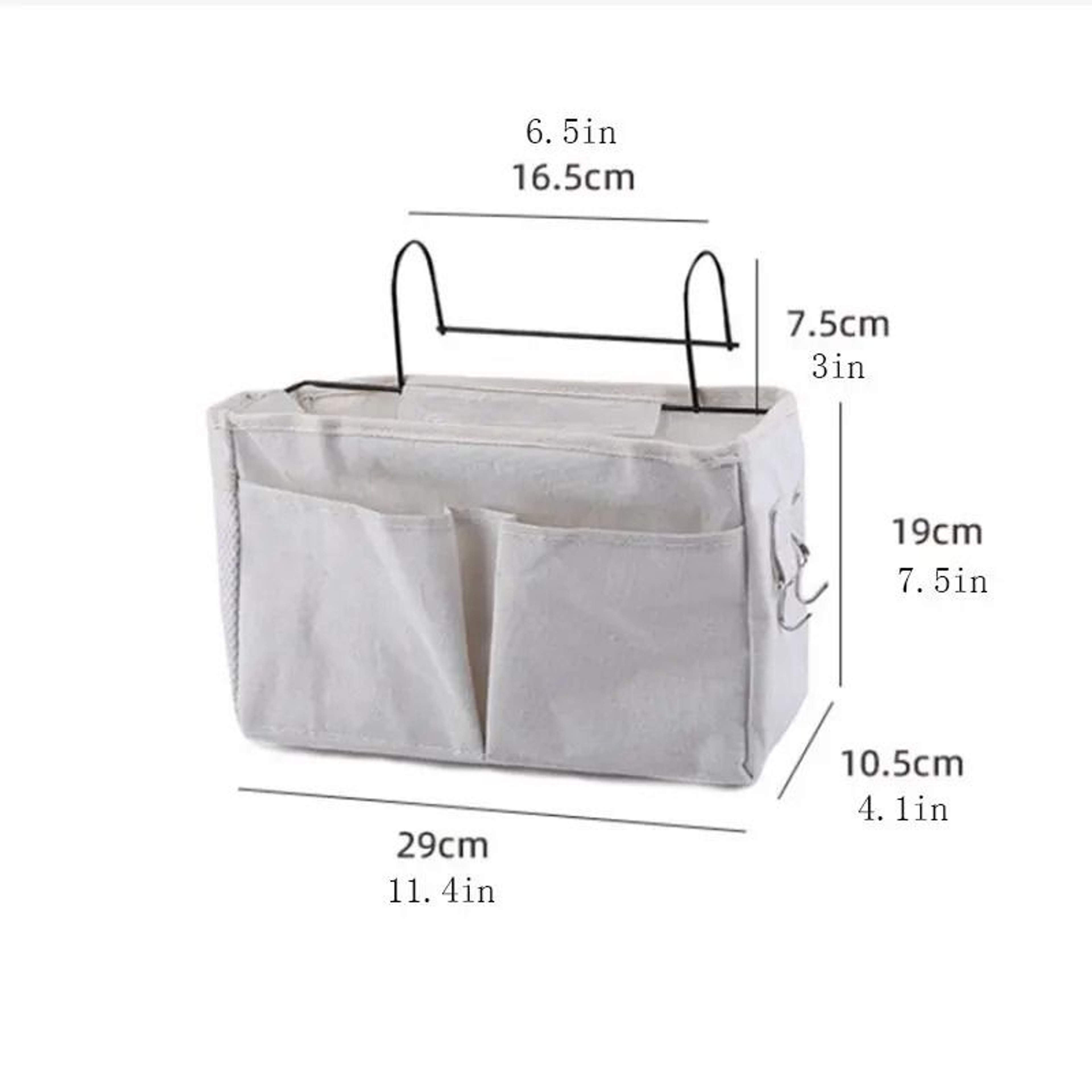Multifunctional Bedside  Sofa Hanging Storage Bag  SpaceSaving Fabric Organizer For Dorms  Apartmen 4