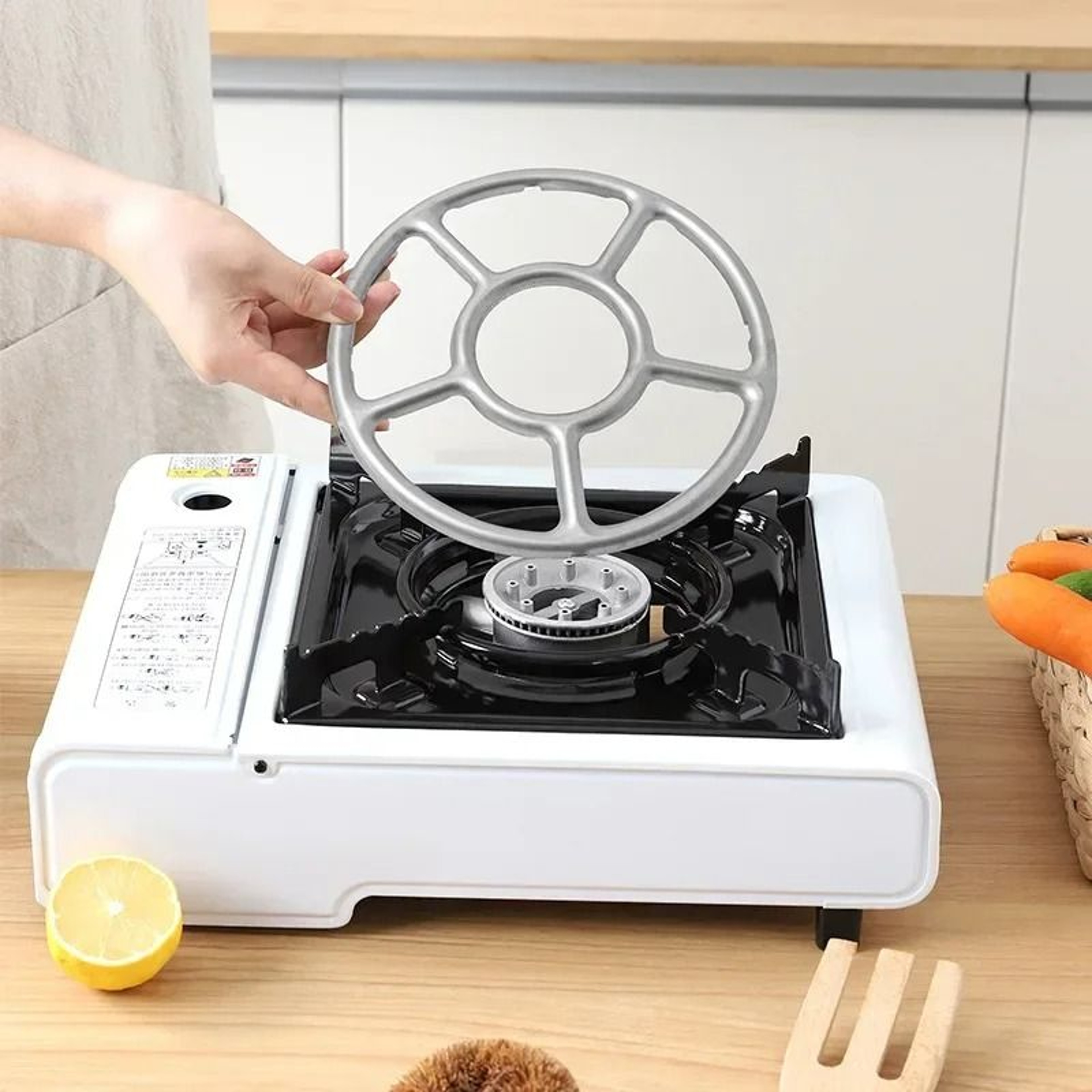 Gas Stove Auxiliary Bracket  Universal Stainless Iron AntiSlip Pot Support 0