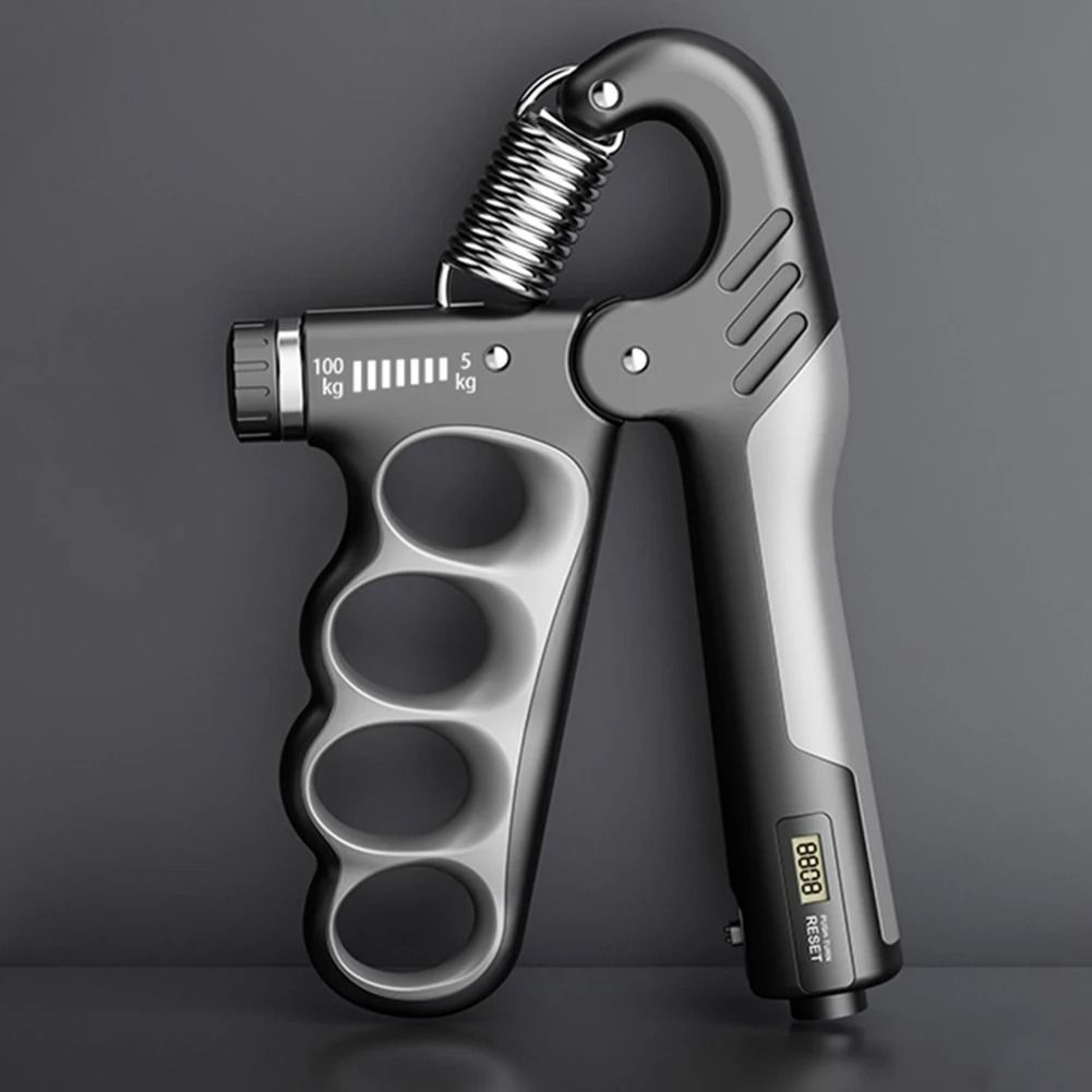 5100KG Adjustable Grip Strength Trainer  HeavyDuty Wrist Expander For Muscle Building  Recovery 5