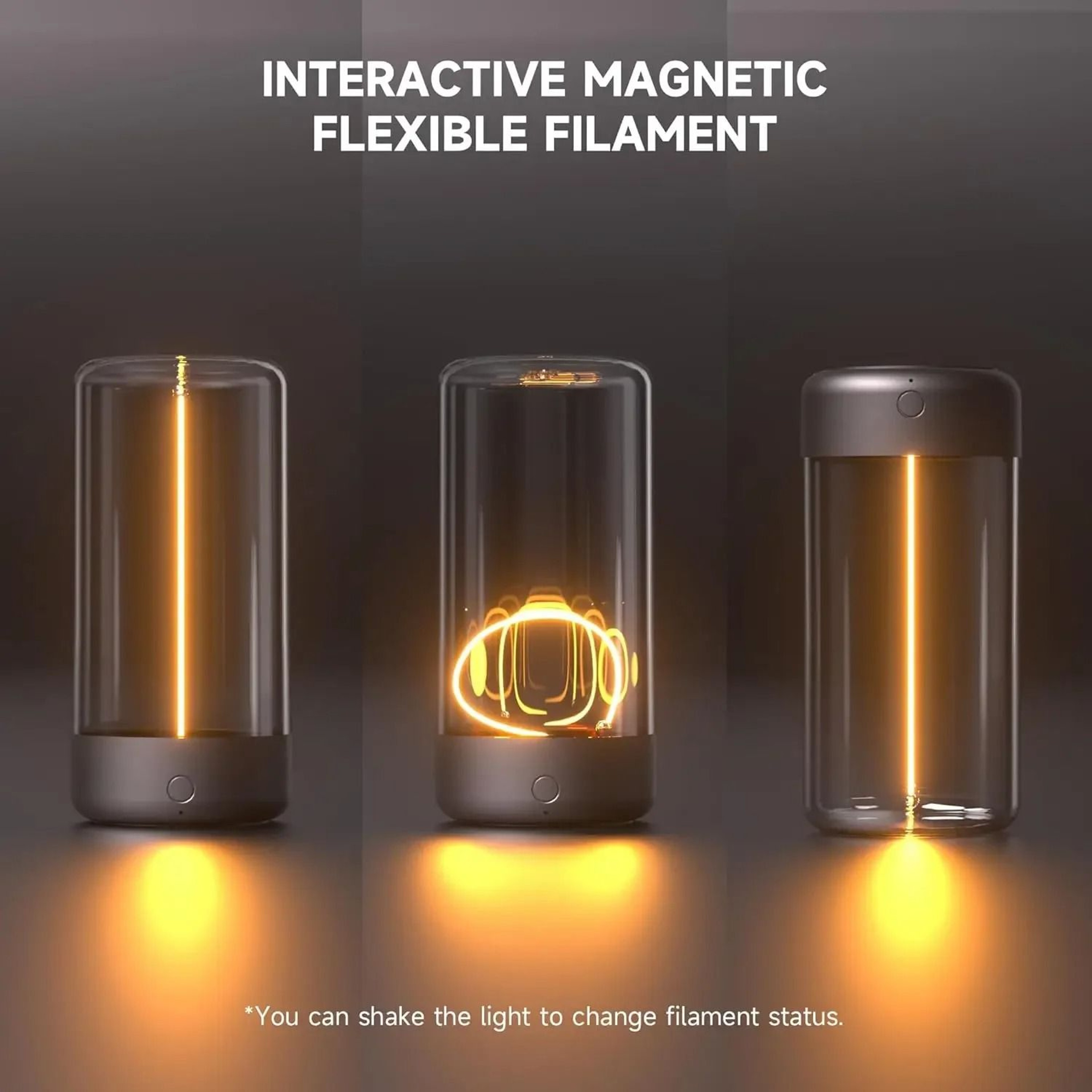 Mini Outdoor Camping Atmosphere Lamp  Portable LED Night Light  Magnetic Desktop Mood Lamp 1