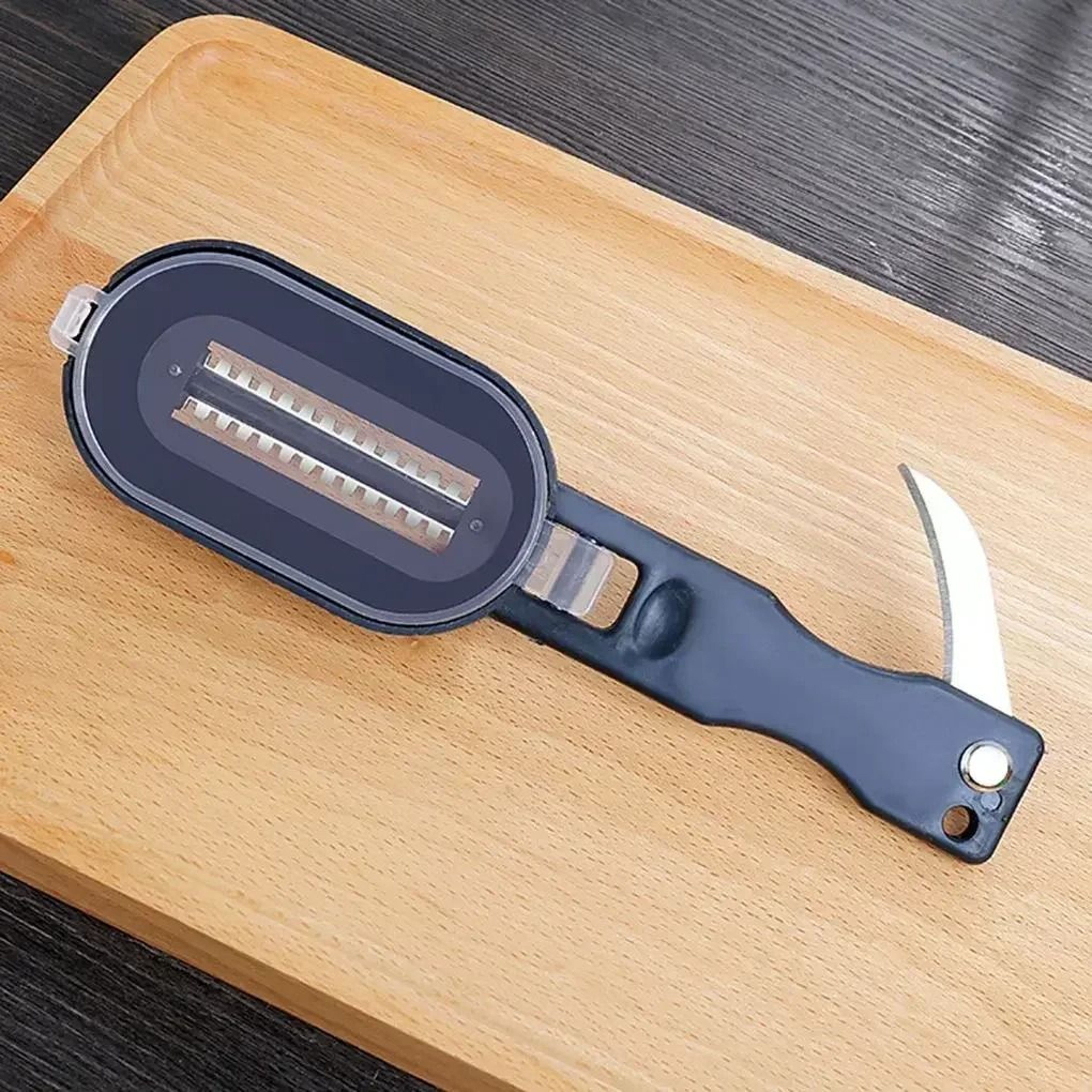Fish Skin Brush  Scaler  Fast Action Scraping  Cleaning Tool 3
