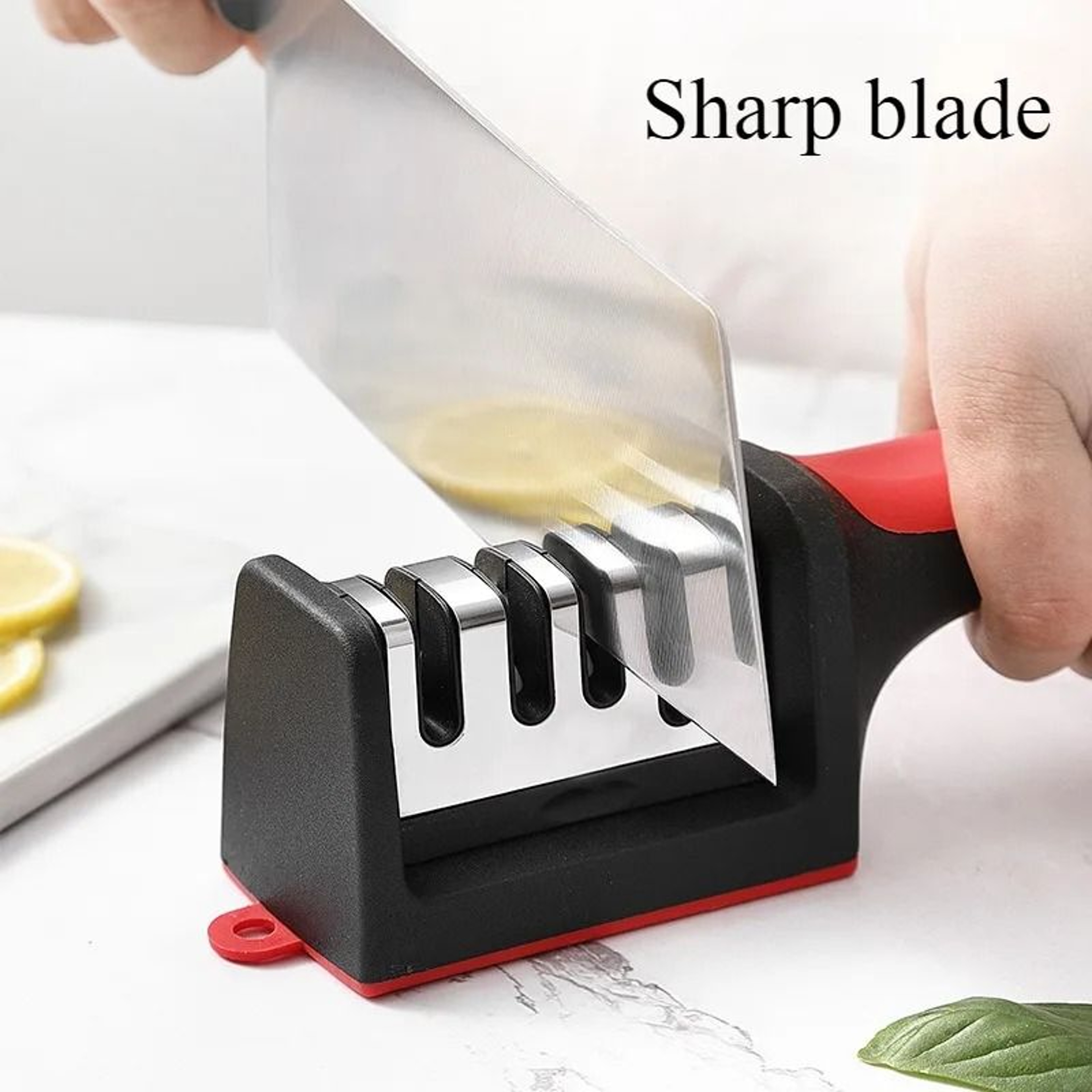 Stage Kitchen Knife Sharpener  Handheld Fast Sharpening Stone 2