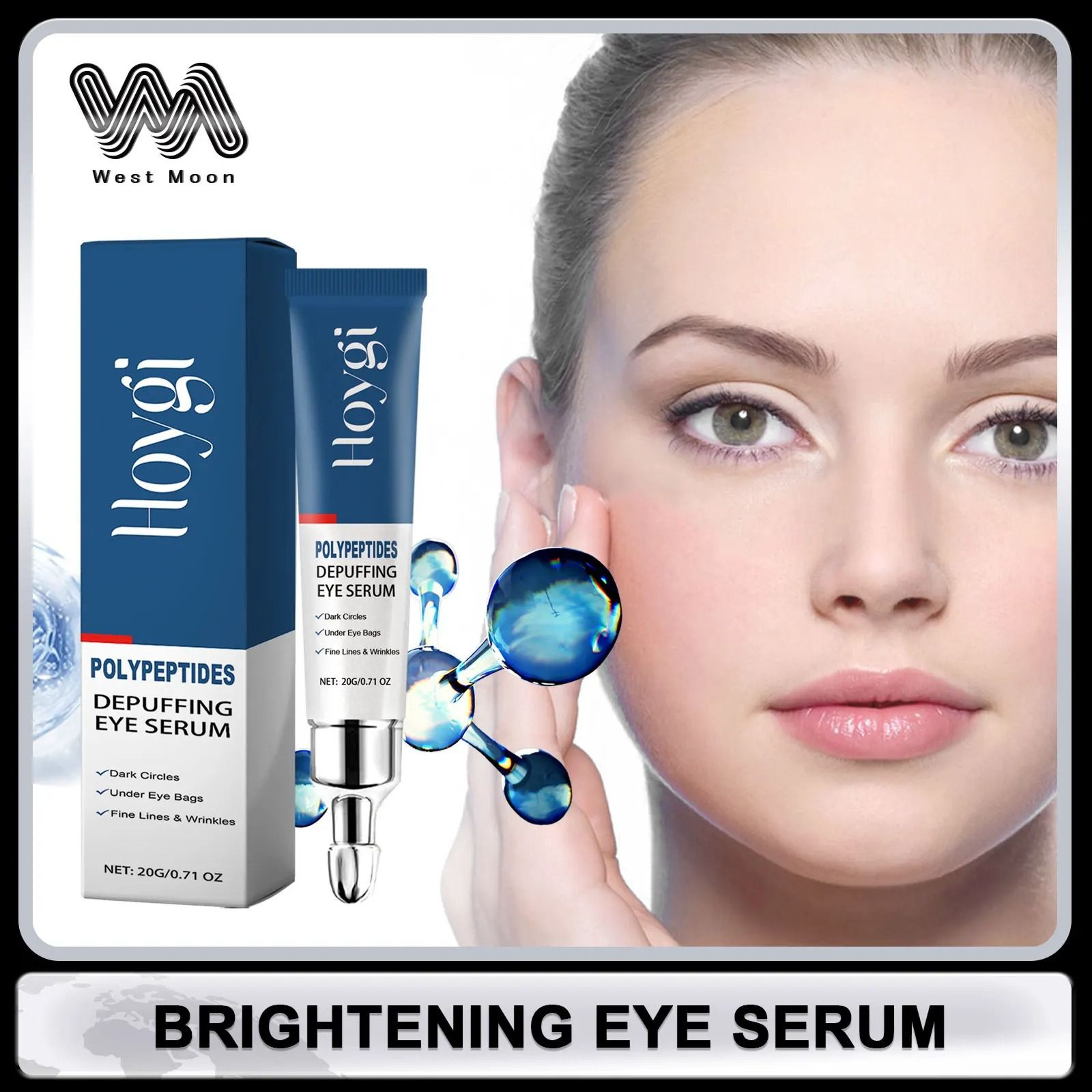 Instant Eye Repair Serum  Moisturizing AntiPuffiness  Dark Circle Treatment 0