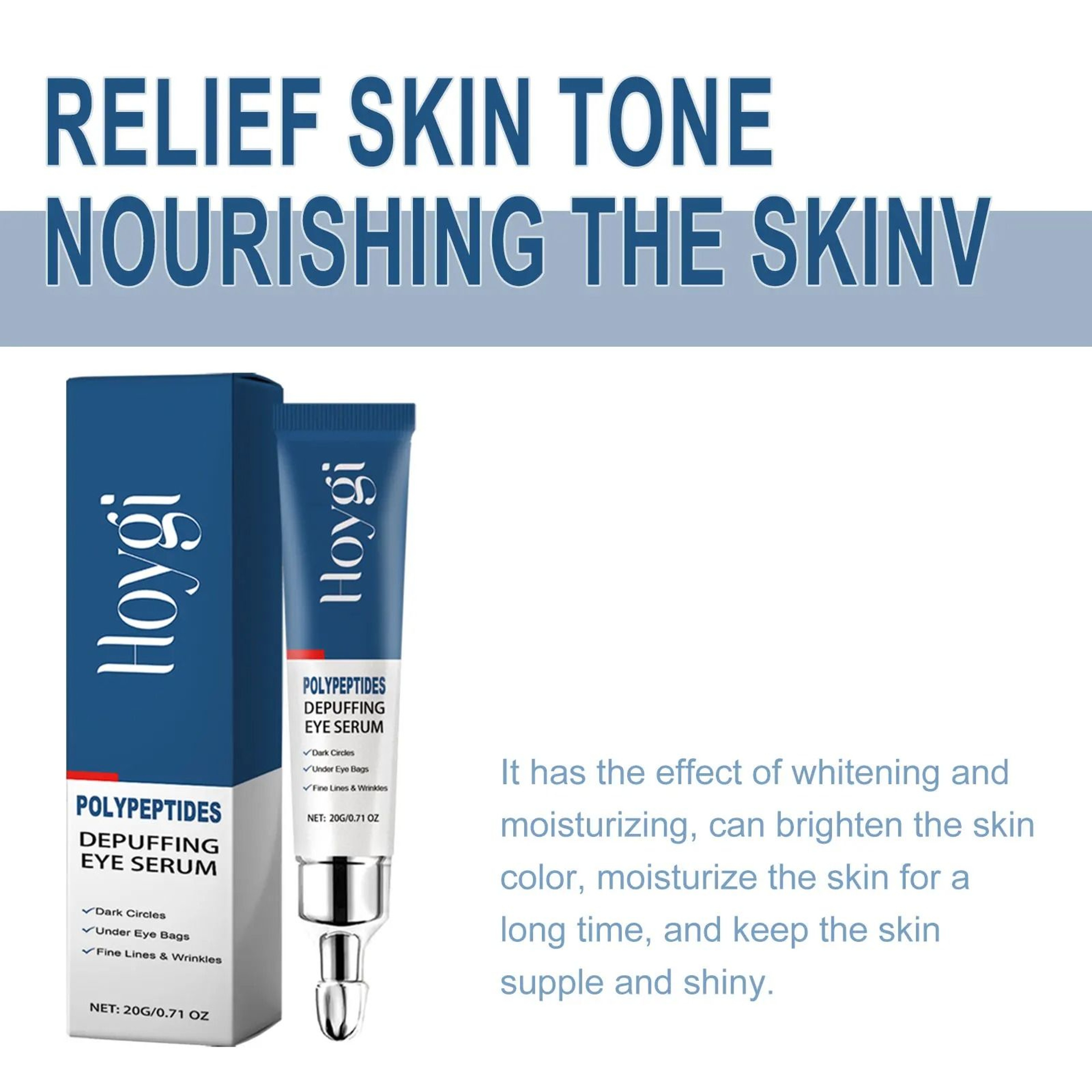 Instant Eye Repair Serum  Moisturizing AntiPuffiness  Dark Circle Treatment 4