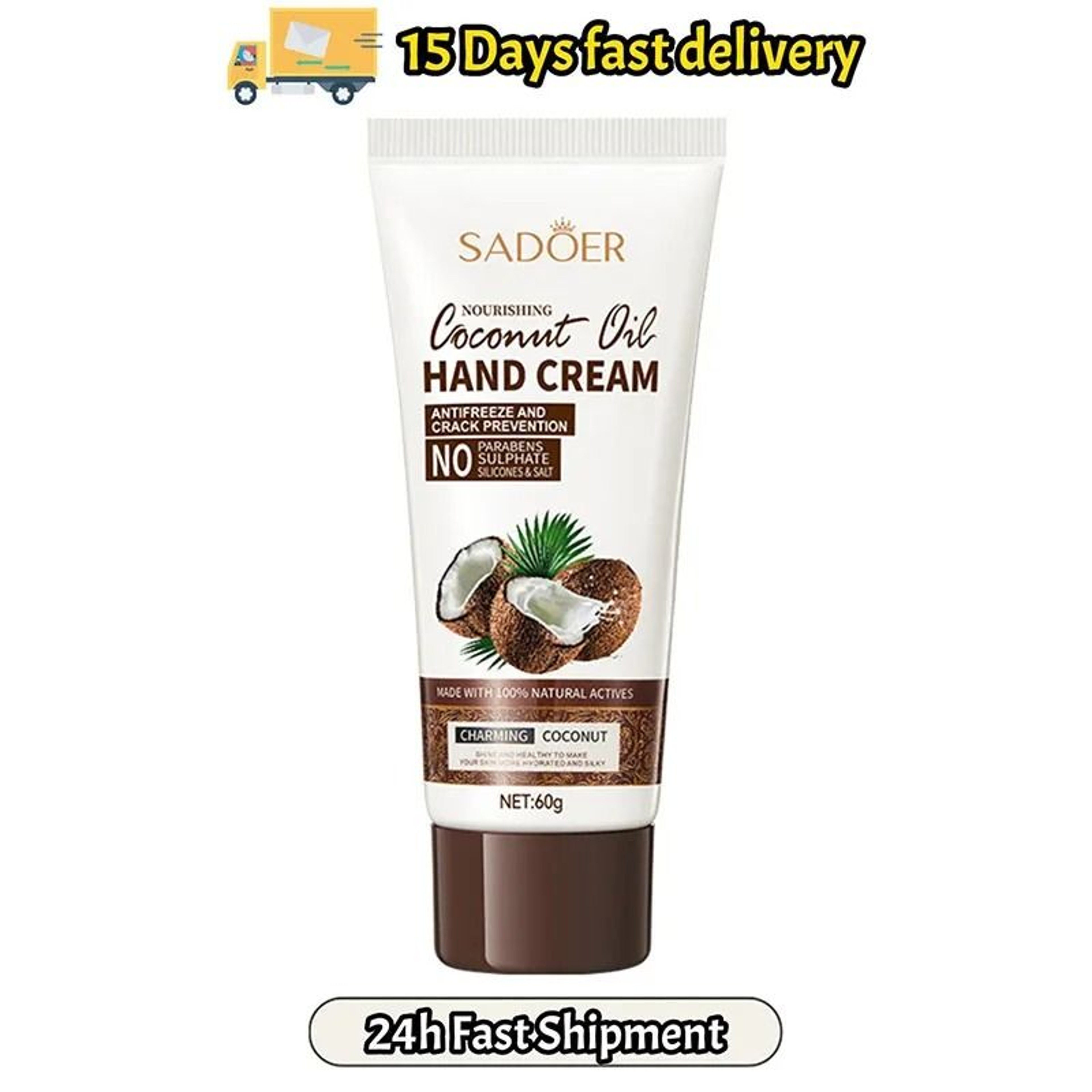 AntiWrinkle Coconut Oil Hand Cream  Intensive AntiCrack  Repair Serum 6
