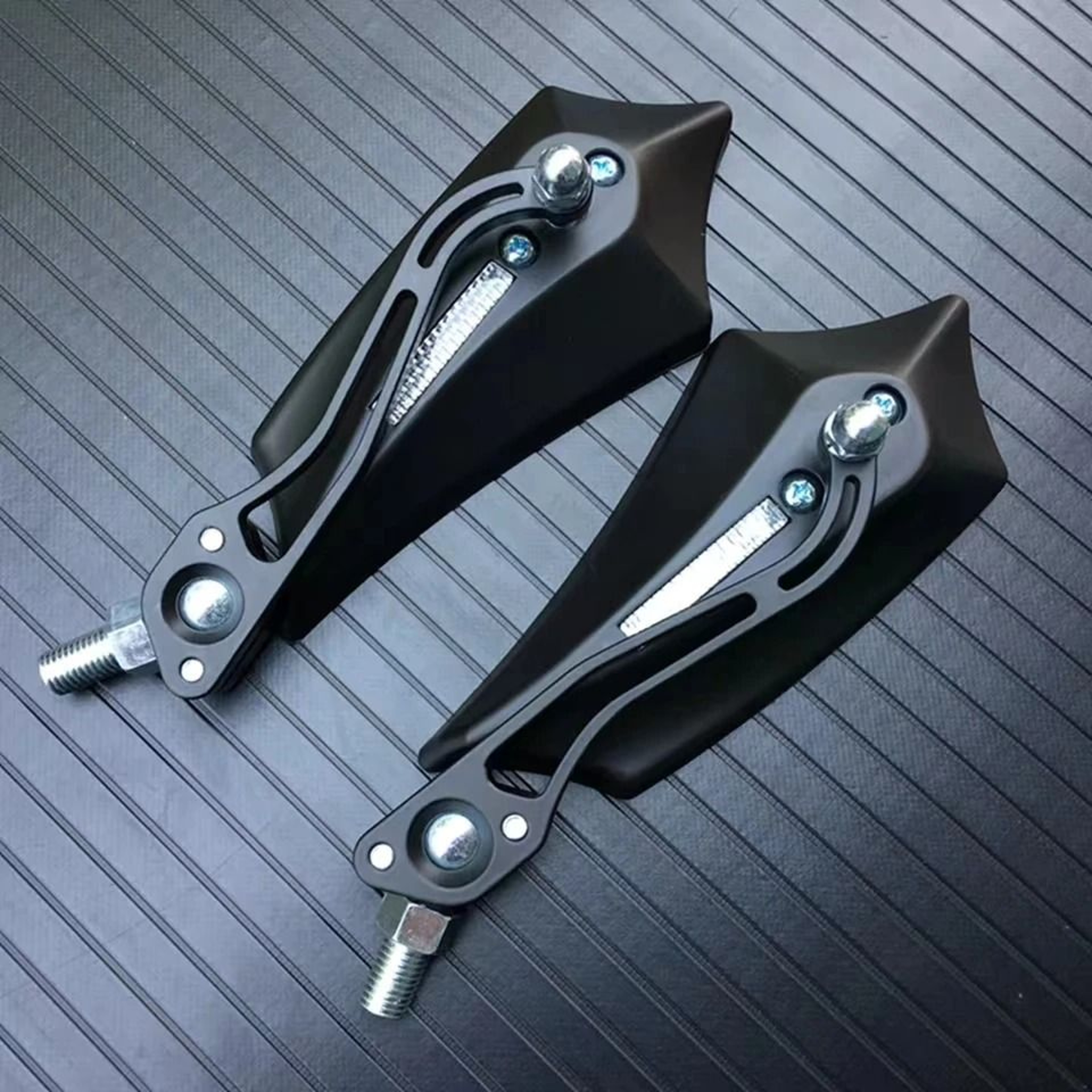 Universal Motorcycle Rearview Mirror Pair  8mm10mm Moto  ATV Accessories 6