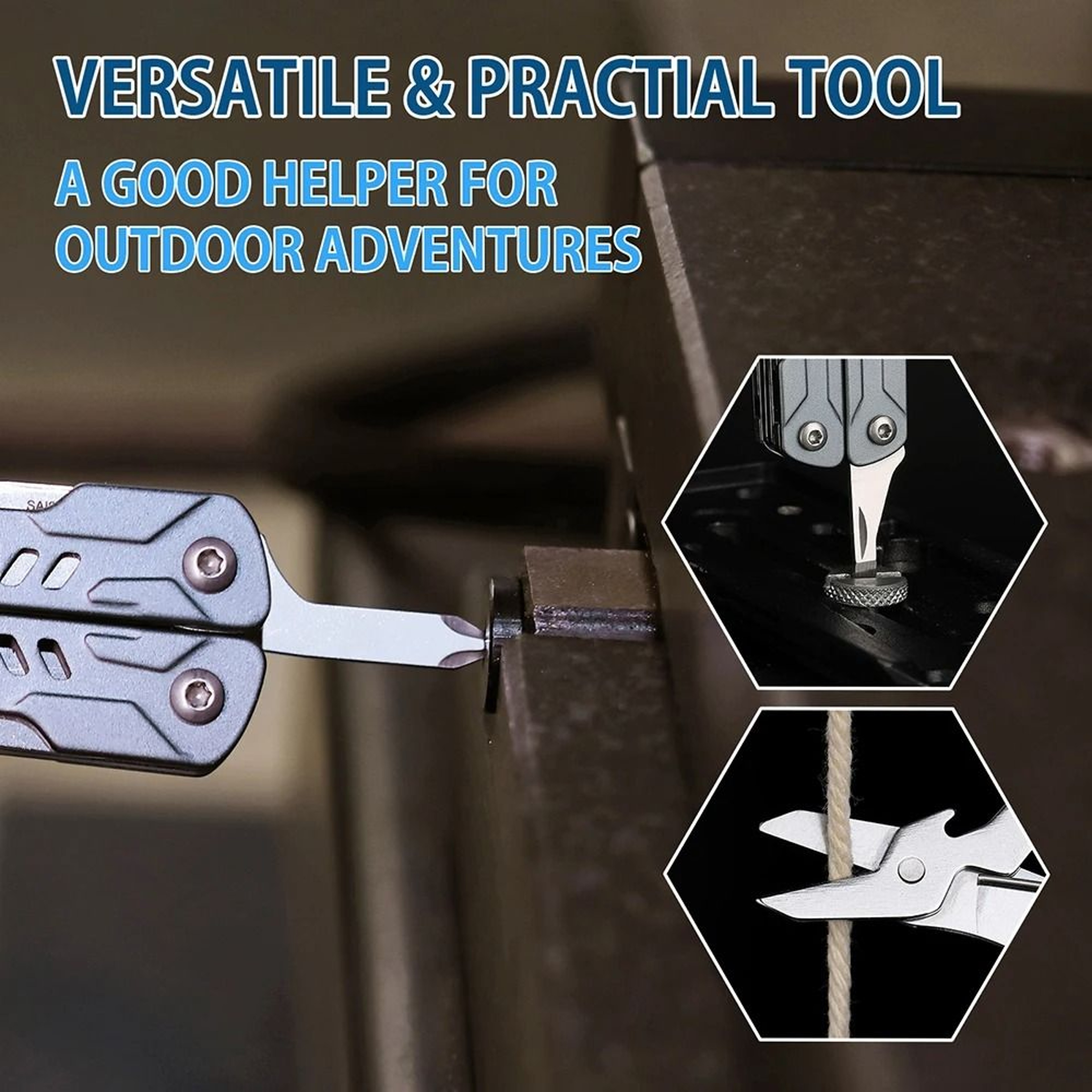 11In1 Mini MultiTool  Precision EDC Pliers  Folding Outdoor Equipment 2
