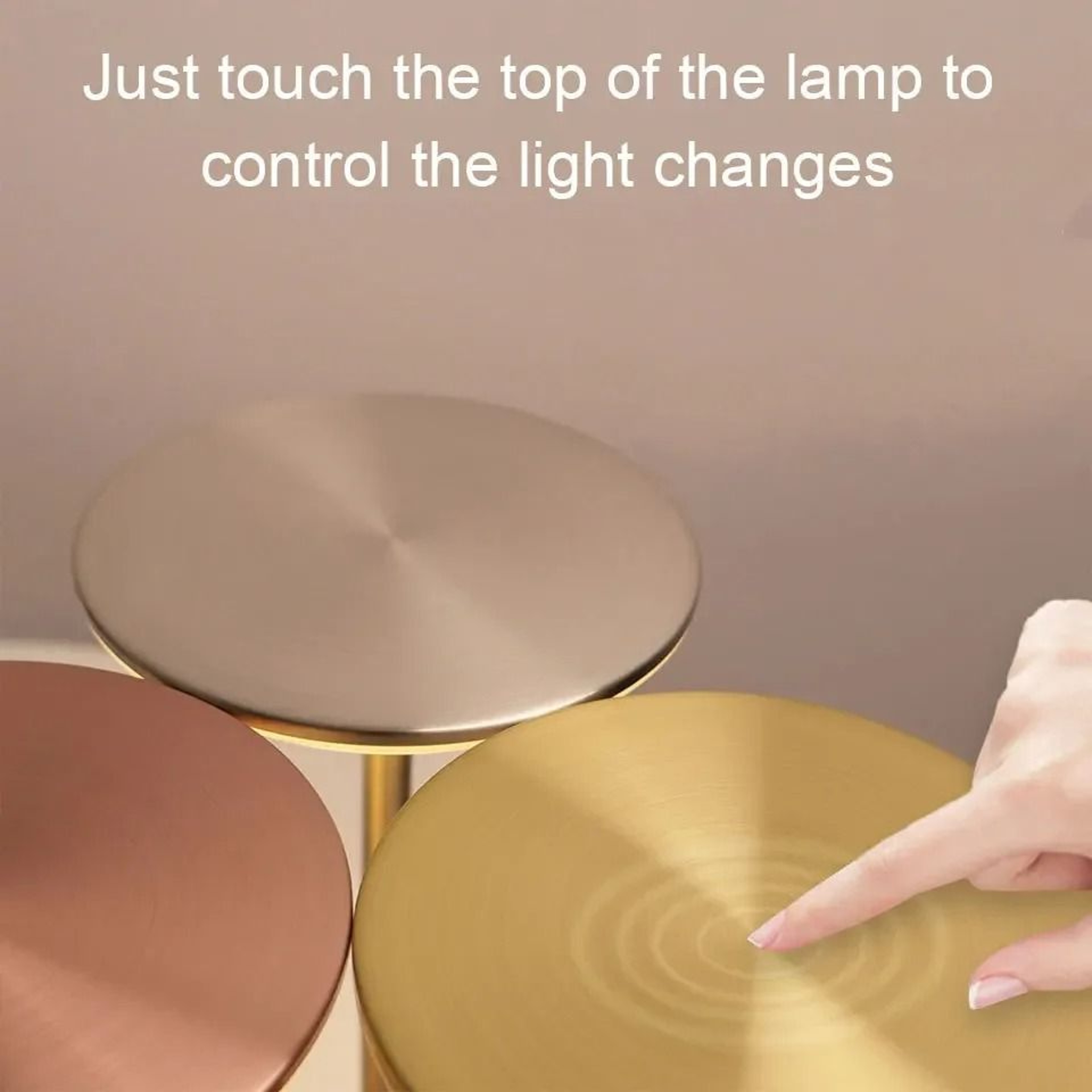 Wireless Touch Lamp  ChineseInspired LED Atmosphere Light  Creative Bedside Gift 2