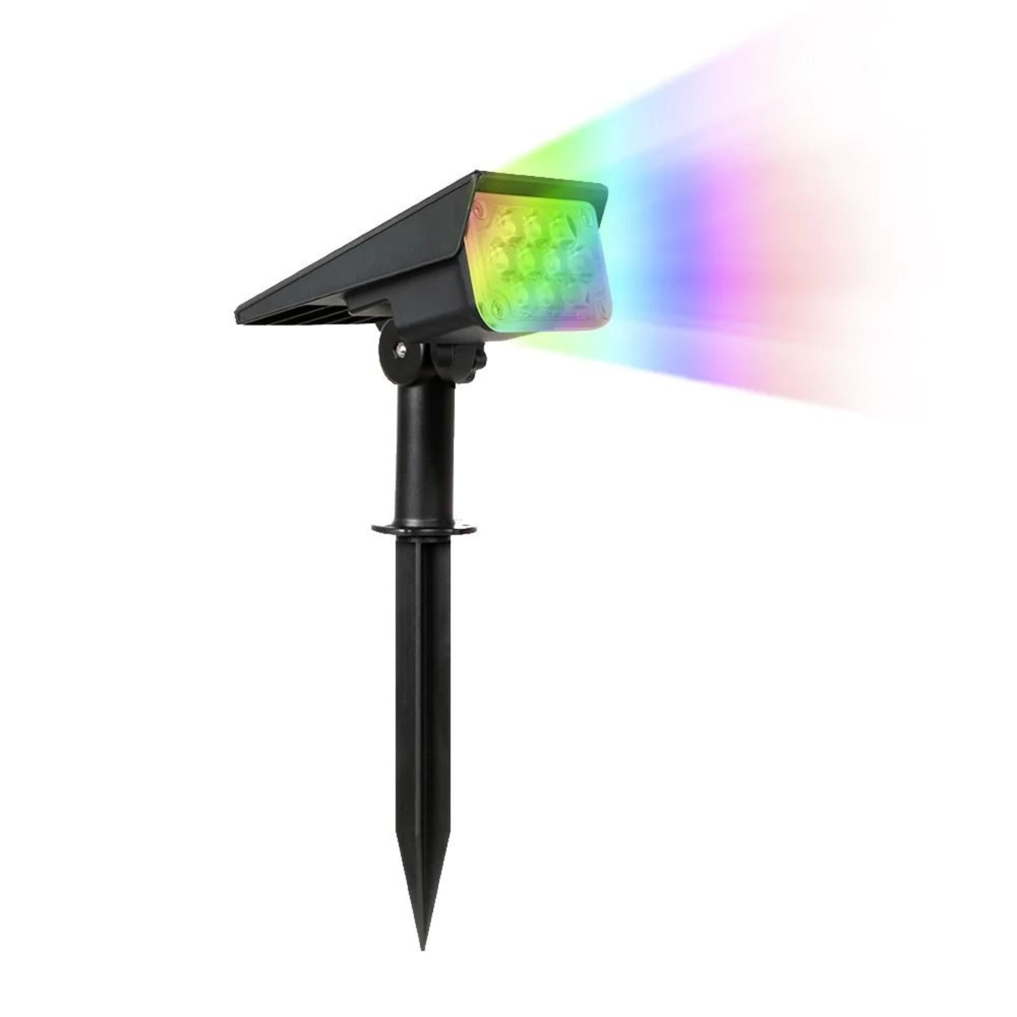 Solar Power Spotlight  Adjustable Temperature Outdoor Garden Light  IP65 Waterproof Lamp 9