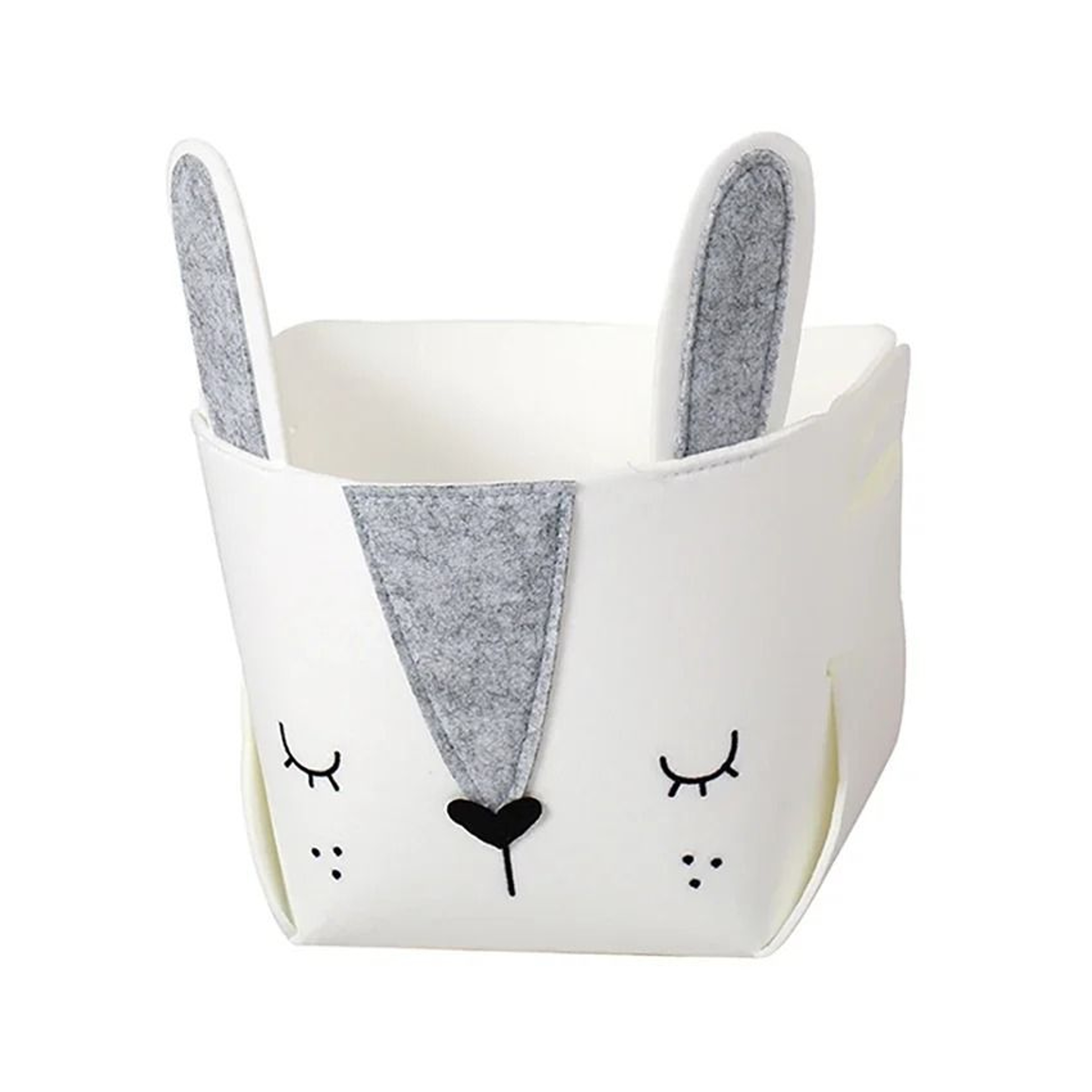 Animal DIY Storage Box  Foldable Felt Fabric Nursery Organizer  Toy Basket 8