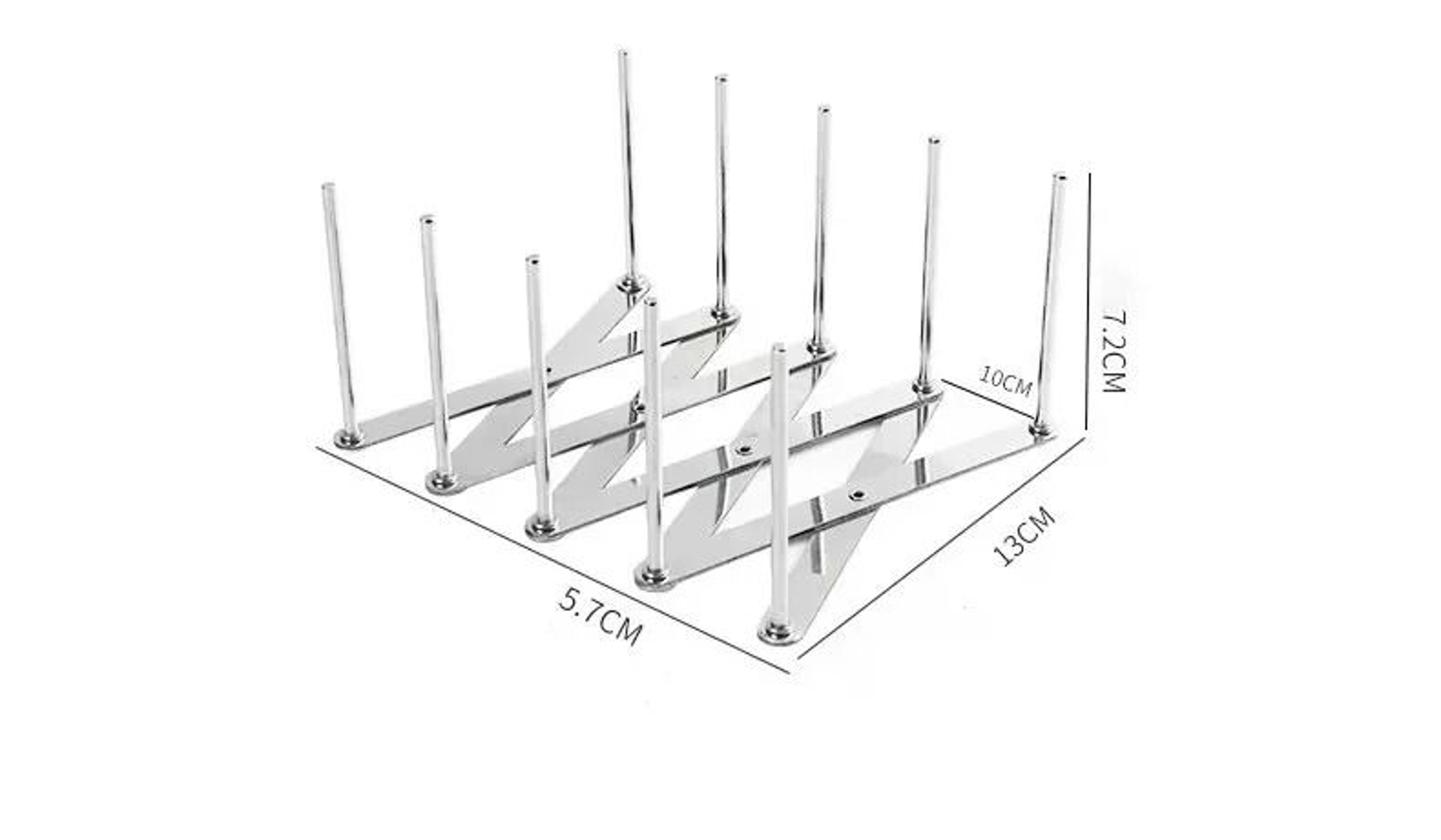 Retractable Storage Rack  HeavyDuty Stainless Steel Pot Lid  Dish Organizer 5