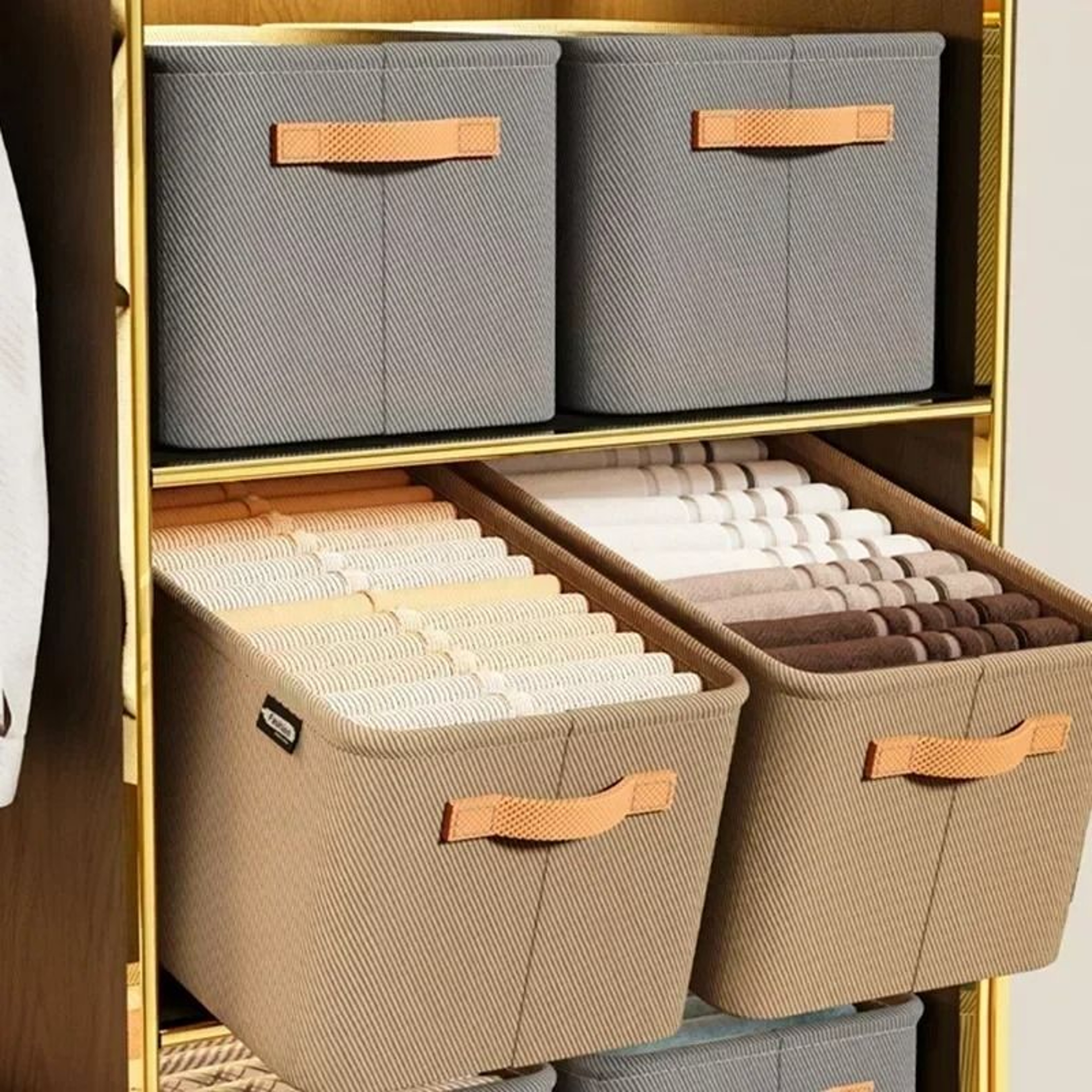 Thicken Clothes Organizer  HighCapacity Wardrobe Storage Box For Pants Sweaters And Jeans 3